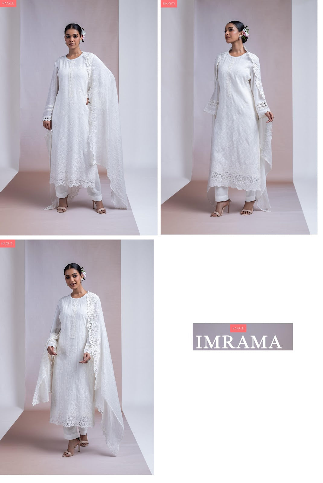 Imrama Naariti Mal Chanderi Pant Style Suits Exporter India