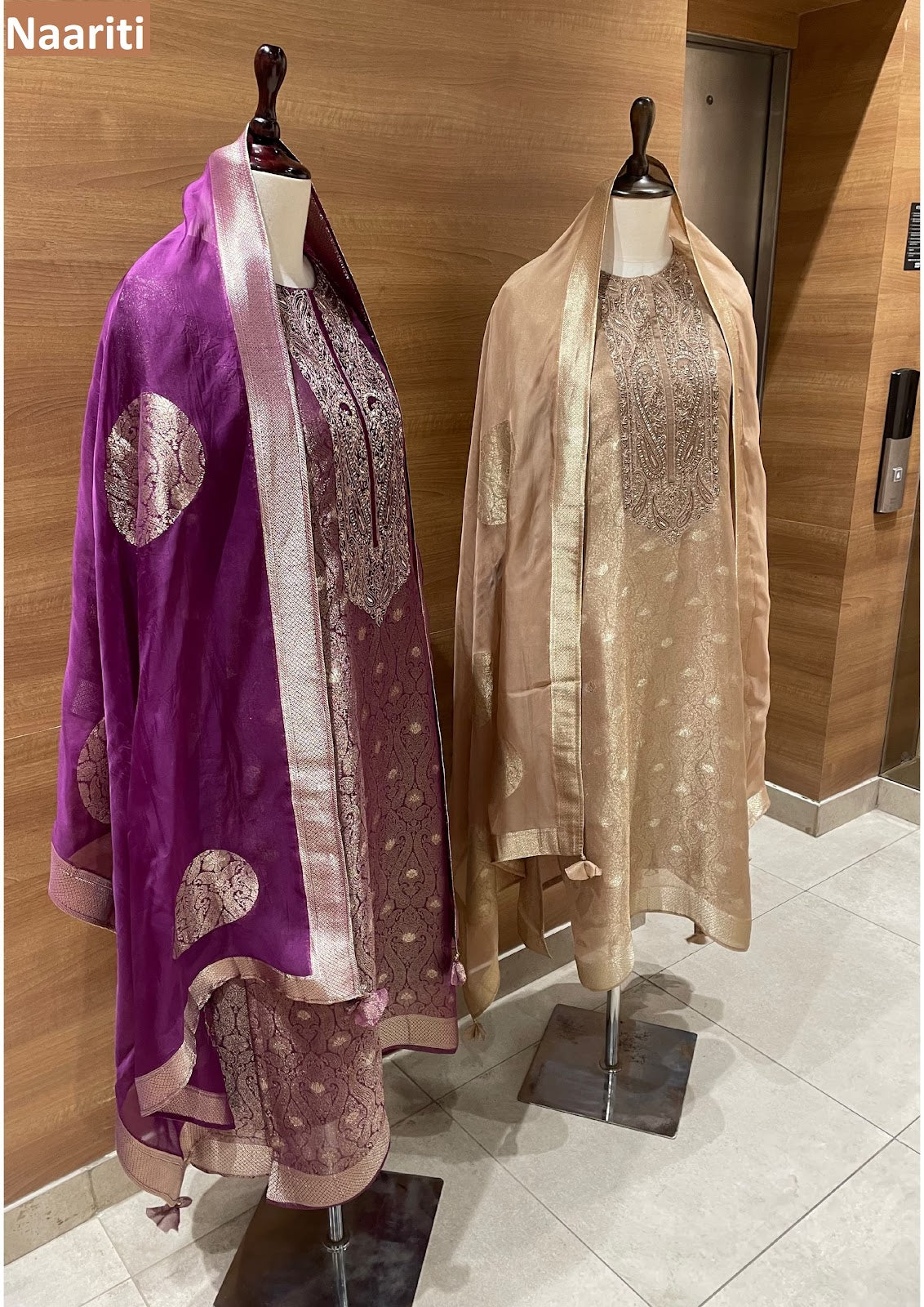 Imyaaz 2886 Naariti Silk Jacquard Pant Style Suits Manufacturer Gujarat