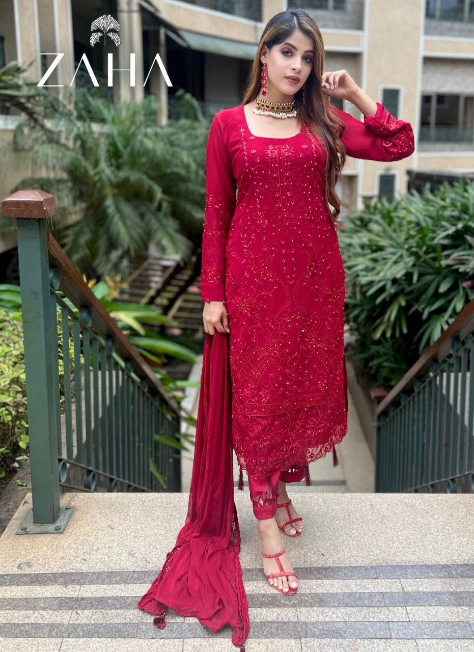 Inaya Vol 2 Zaha Georgette Pakistani Salwar Suits Wholesaler