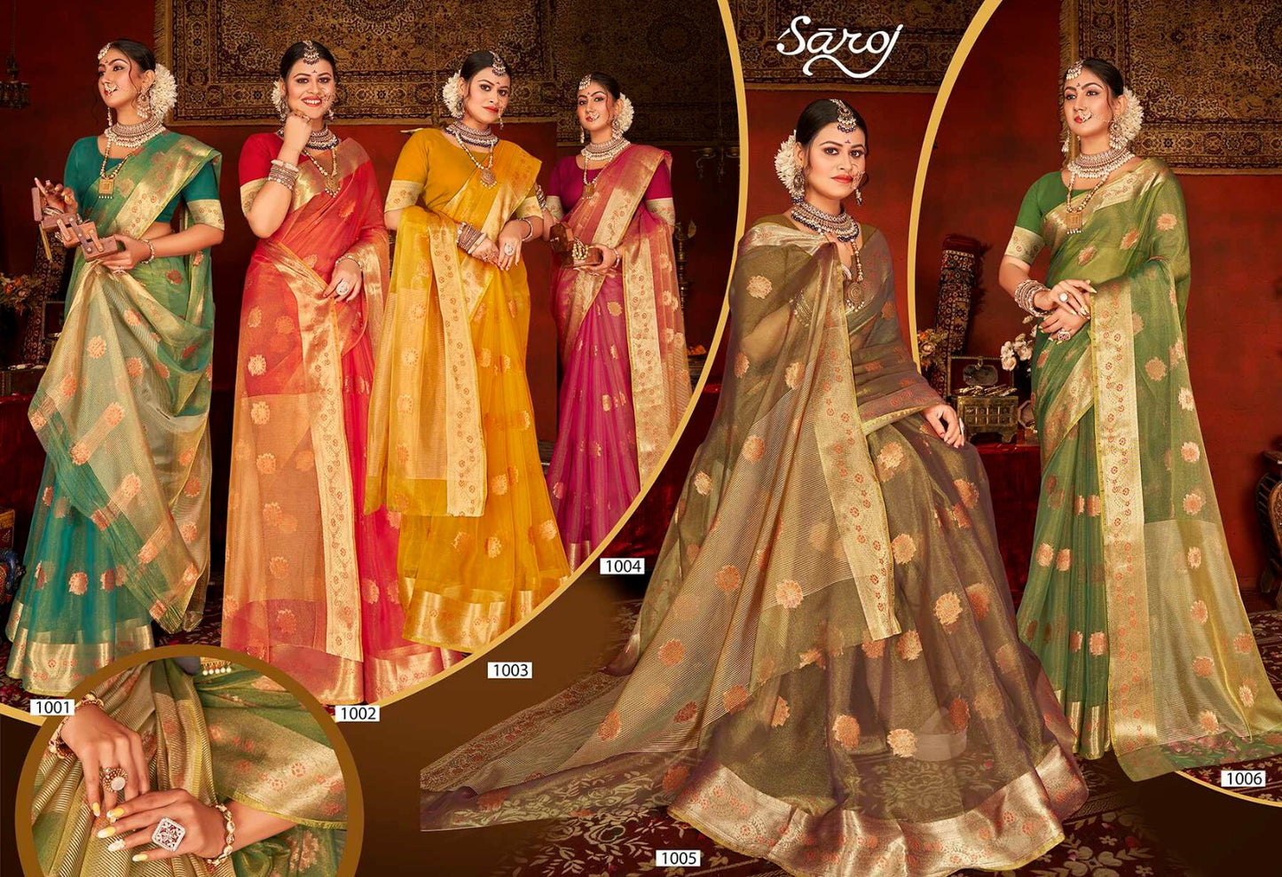 Irikaa Silk Saroj Simmer Sarees Manufacturer