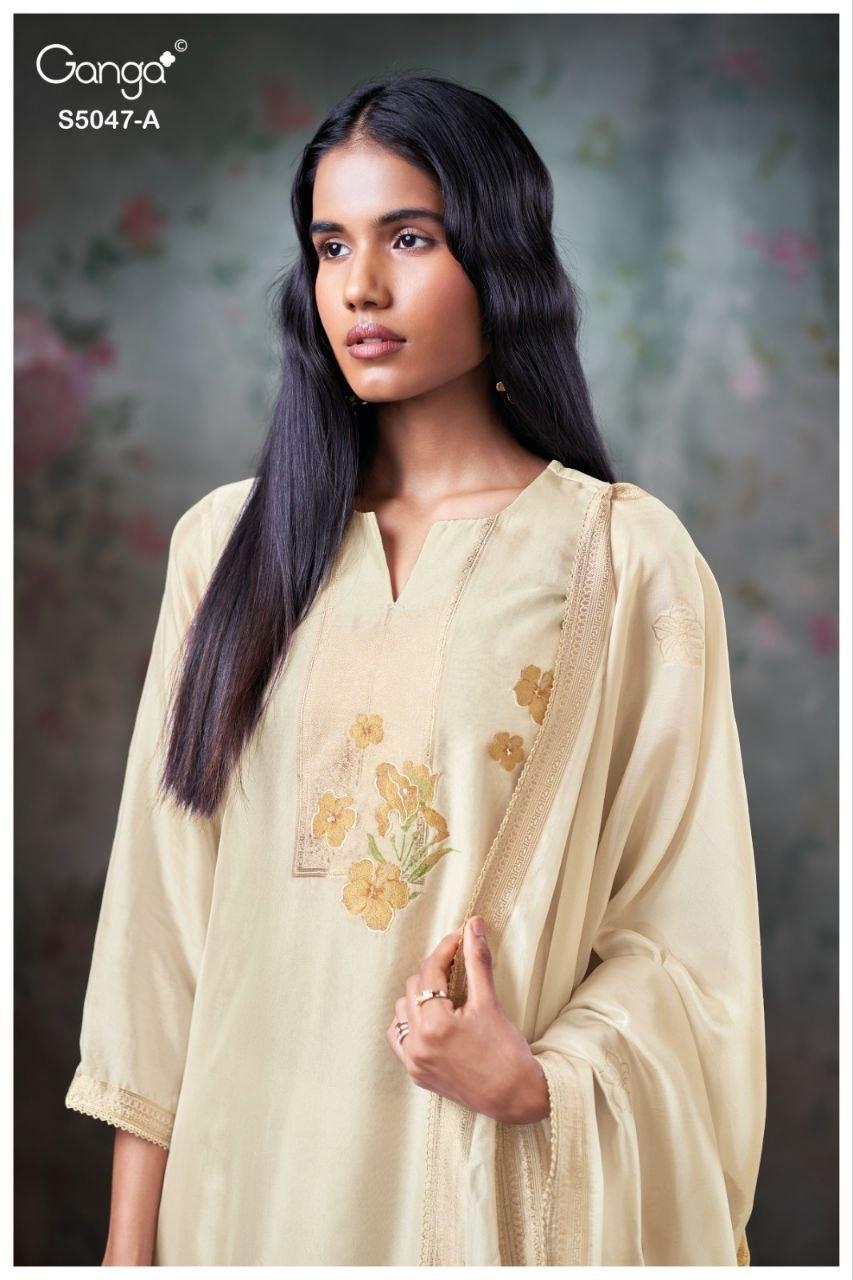 Ishvanshi S5047 Ganga Woven Silk Pant Style Suits Supplier Gujarat