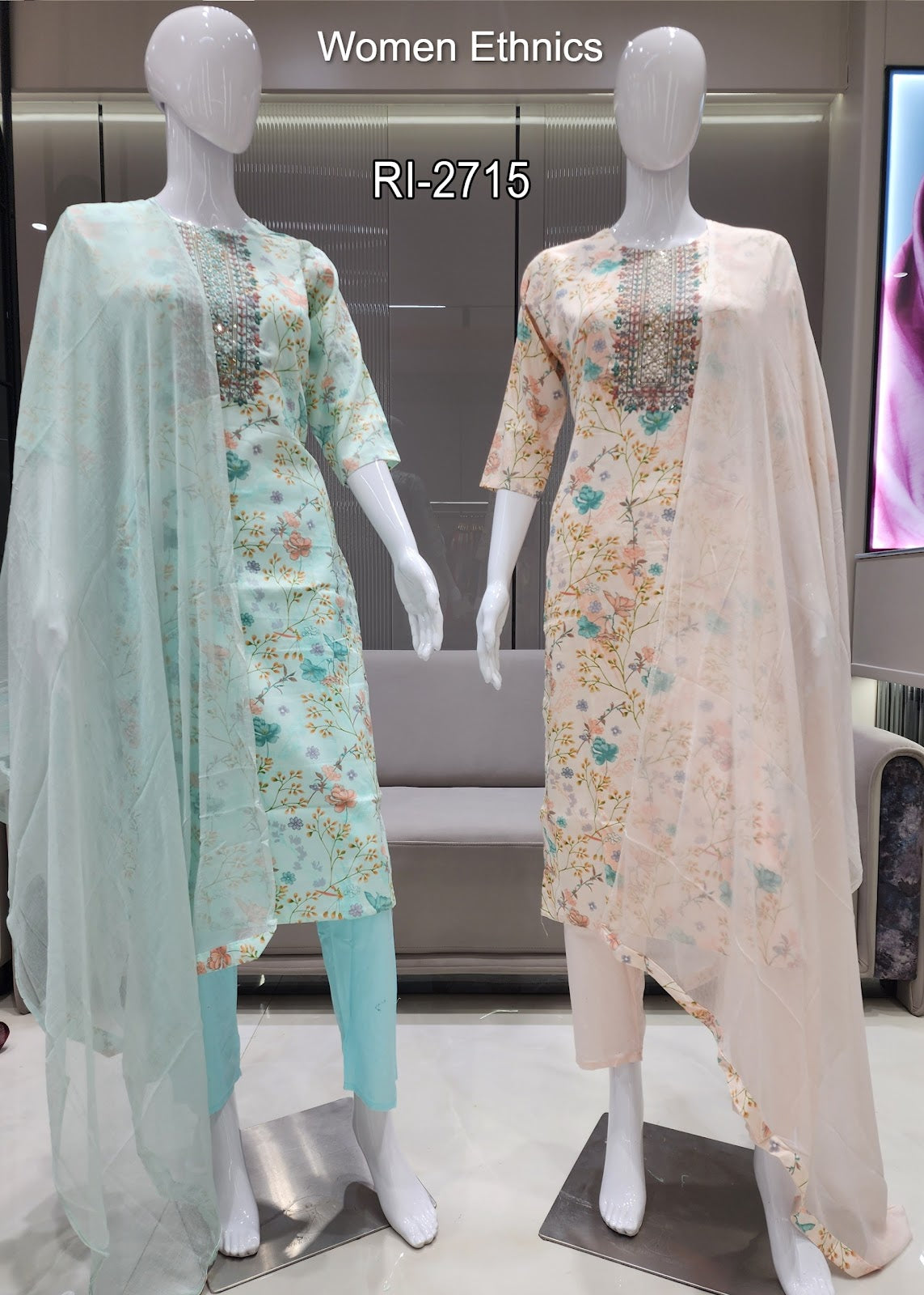 Jam Cotton 050425 Women Ethnics Readymade Pant Style Suits Supplier Ahmedabad