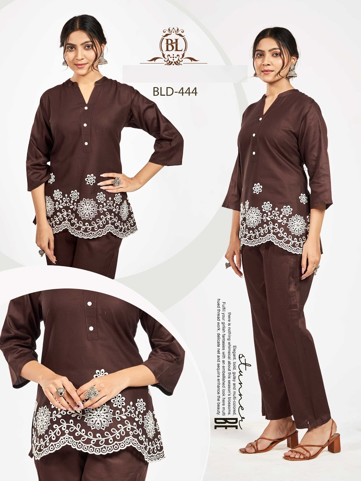 Jam Vibe Bl Cotton Co Ord Set Manufacturer