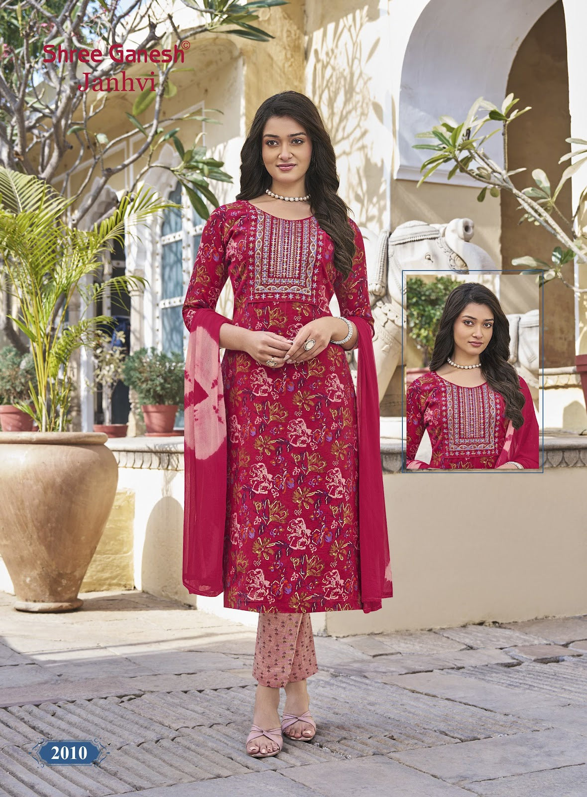 Janhvi Vol 2 Shree Ganesh Capsule Readymade Pant Style Suits Wholesale Price