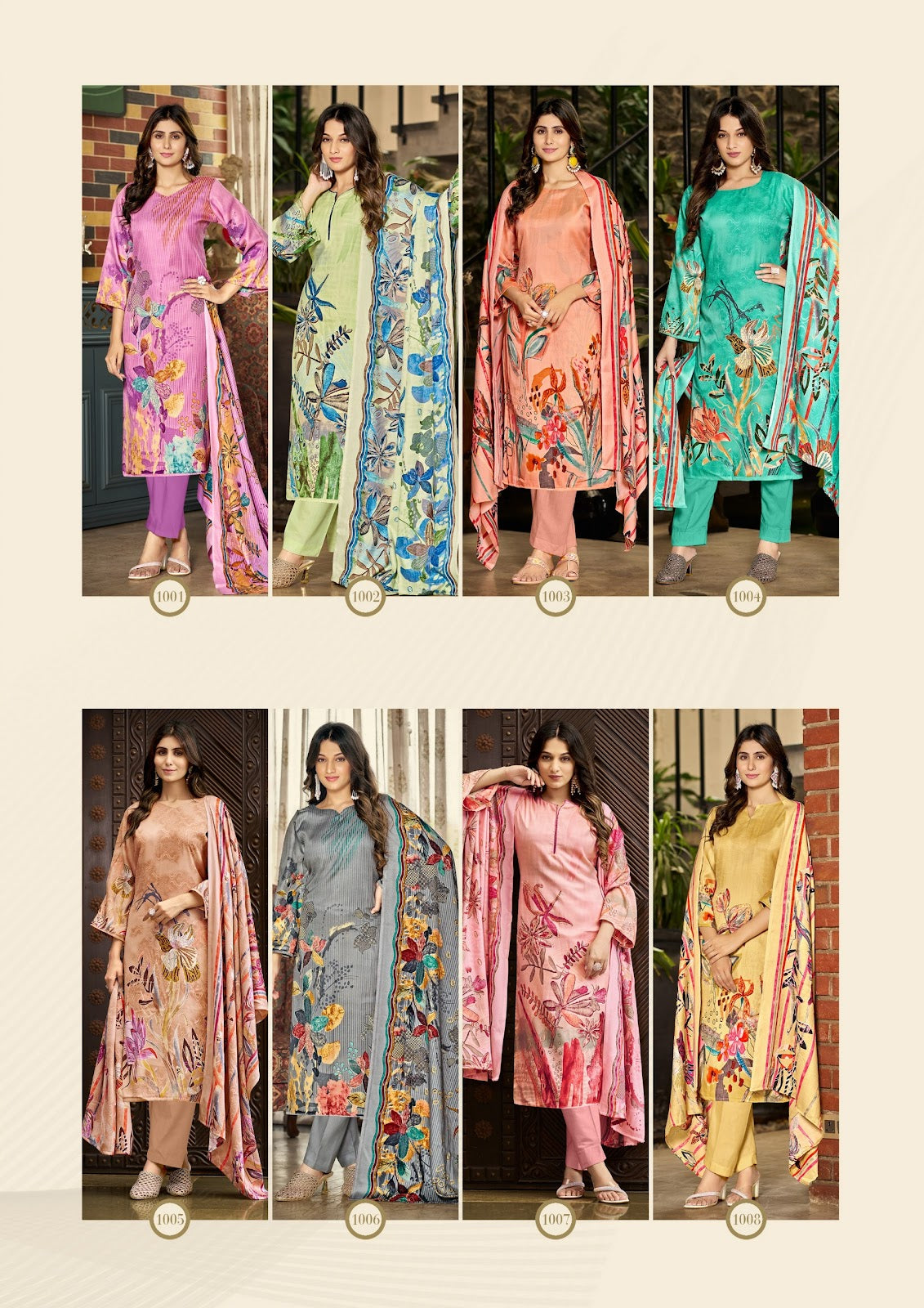 Jasmeen Roli Moli Pashmina Suits Exporter Gujarat