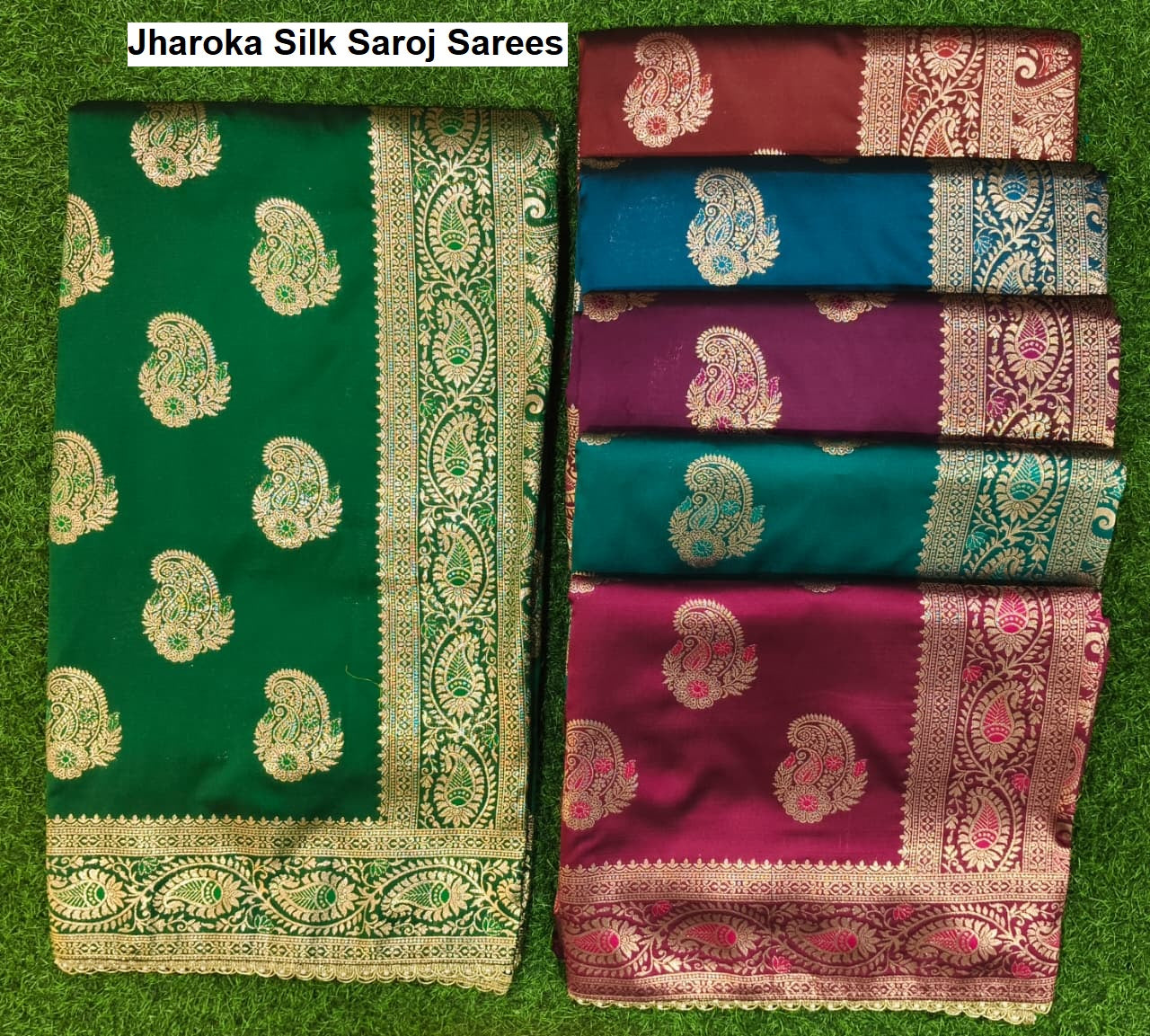 Jharoka Silk Saroj Sarees Manufacturer