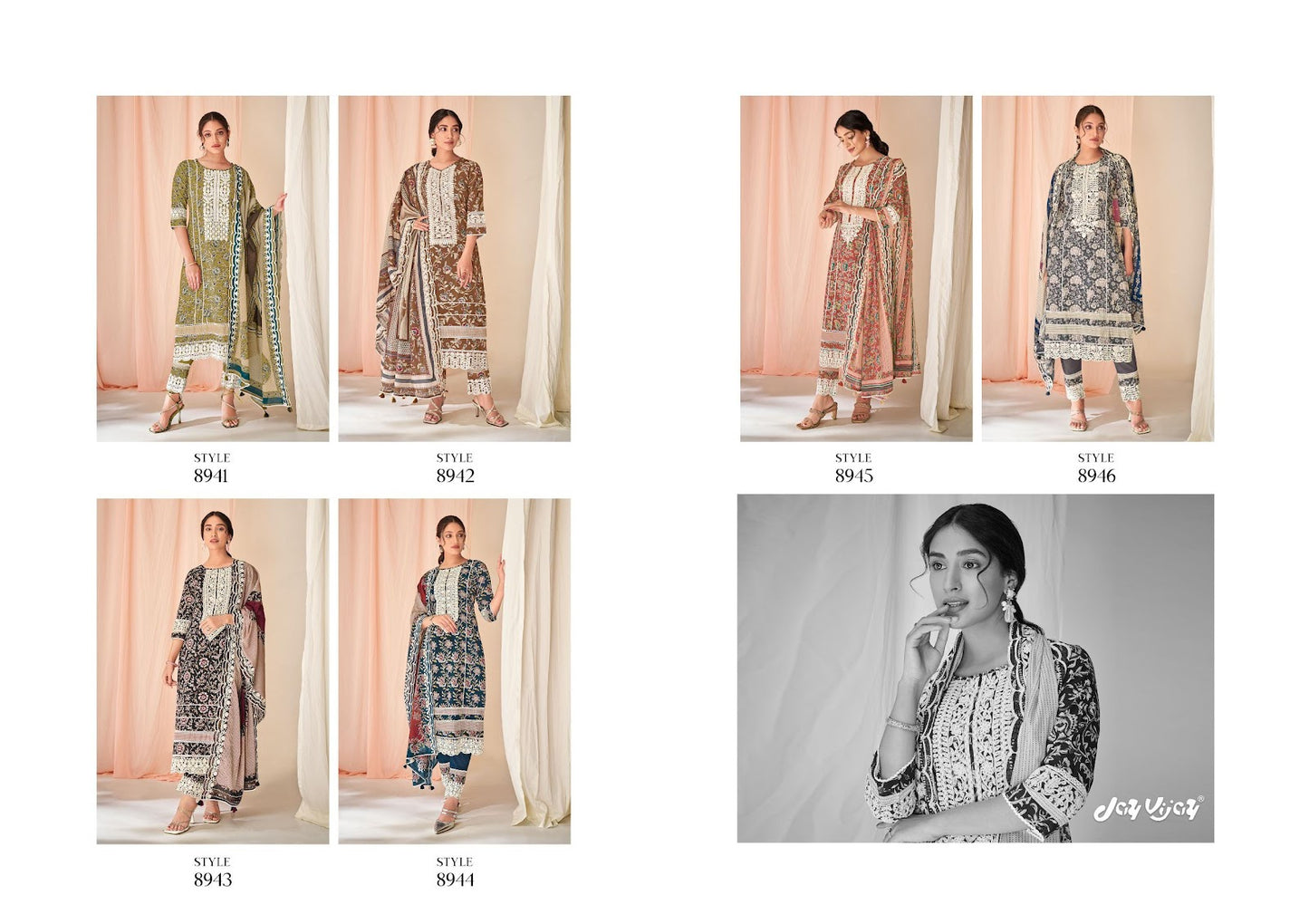 Jhilmil Jay Vijay Cotton Pant Style Suits