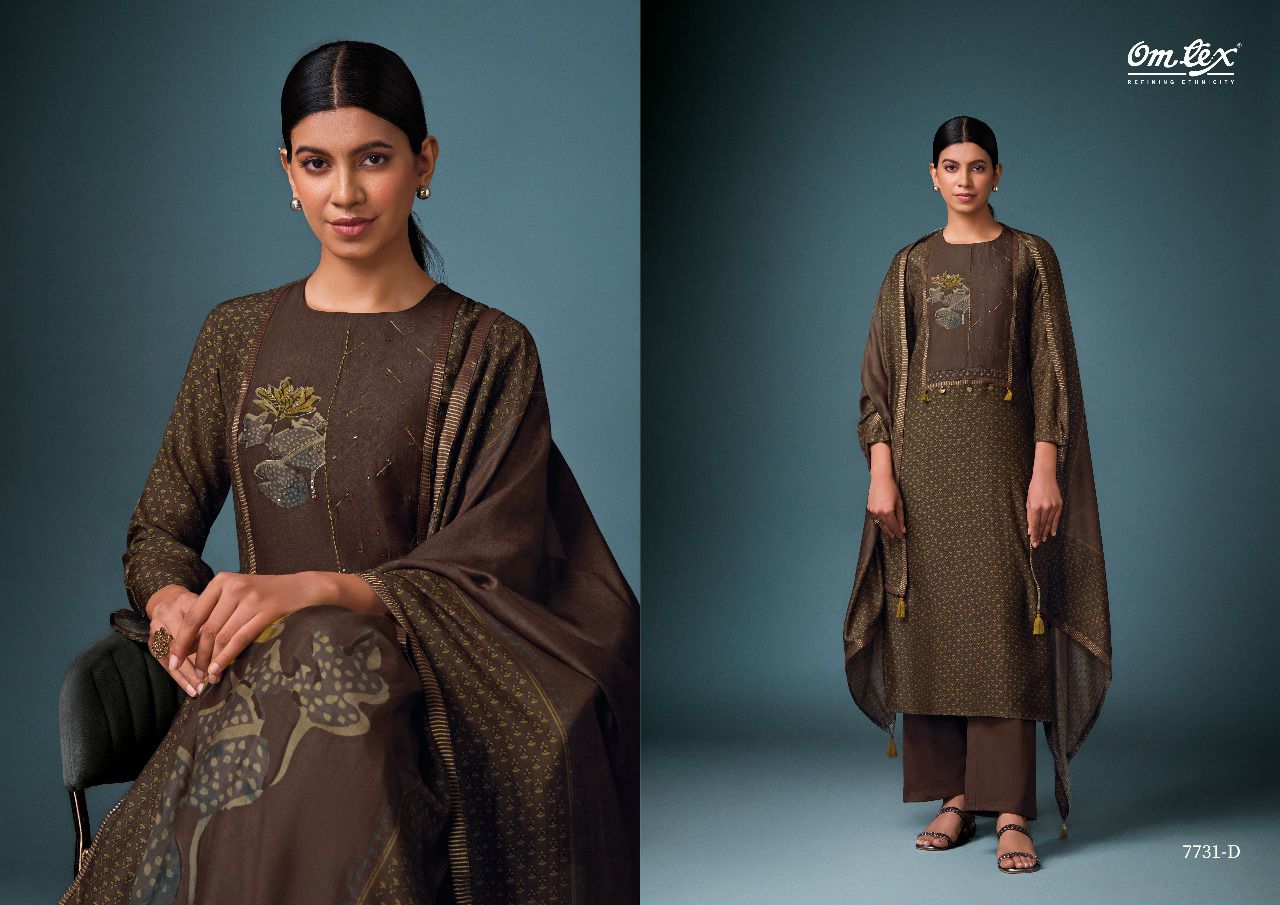 Jigyasa Omtex Silk Pant Style Suits Wholesaler India