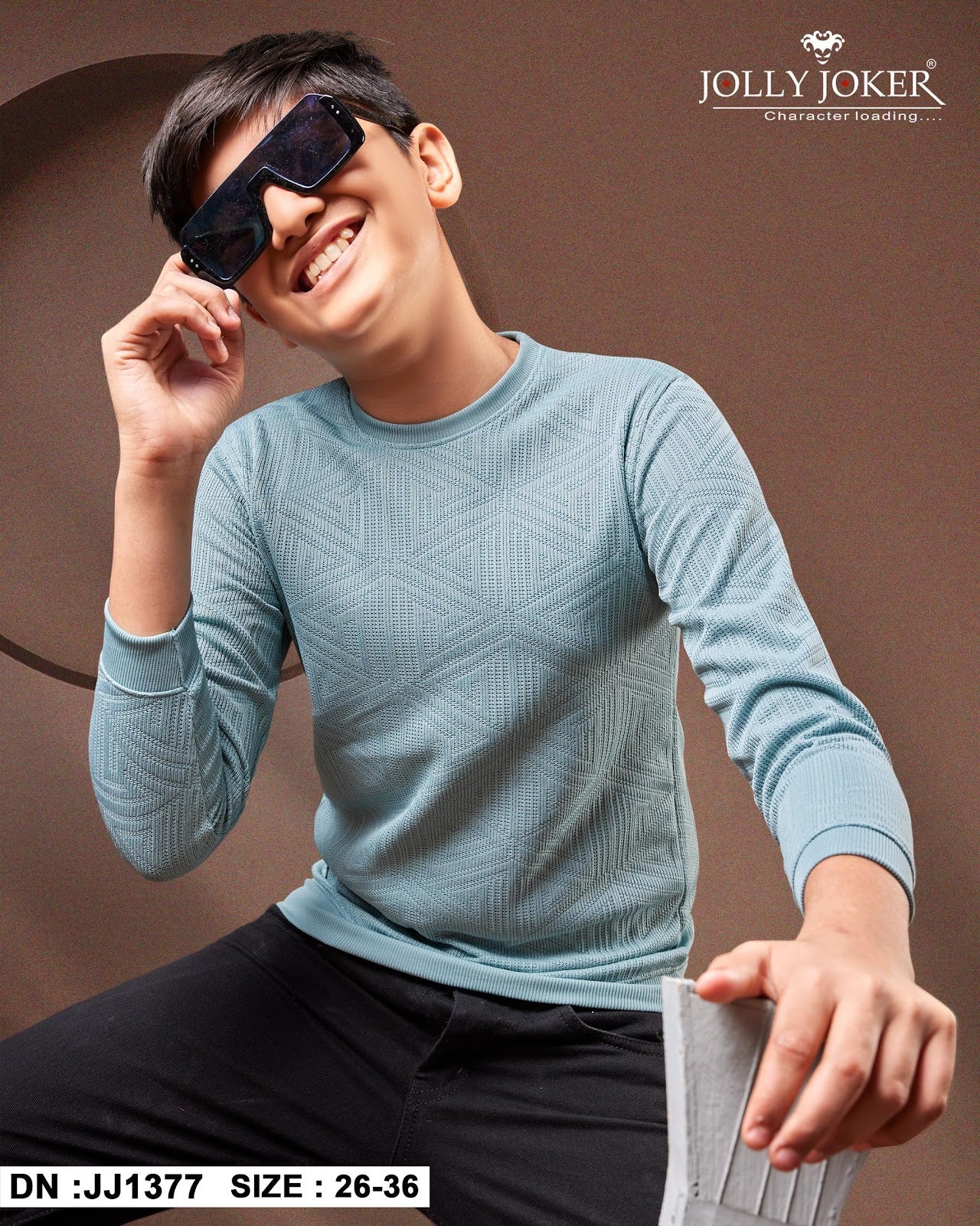 Jj 1377 Jolly Joker Knit Boys Tshirt Supplier Ahmedabad