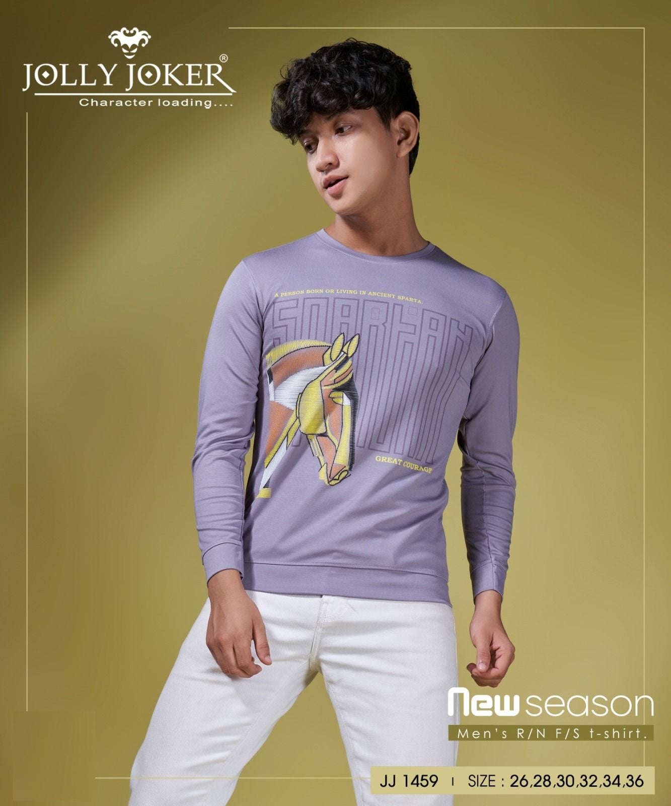 Jj 1459 Jolly Joker Tencil Boys Tshirt Wholesaler