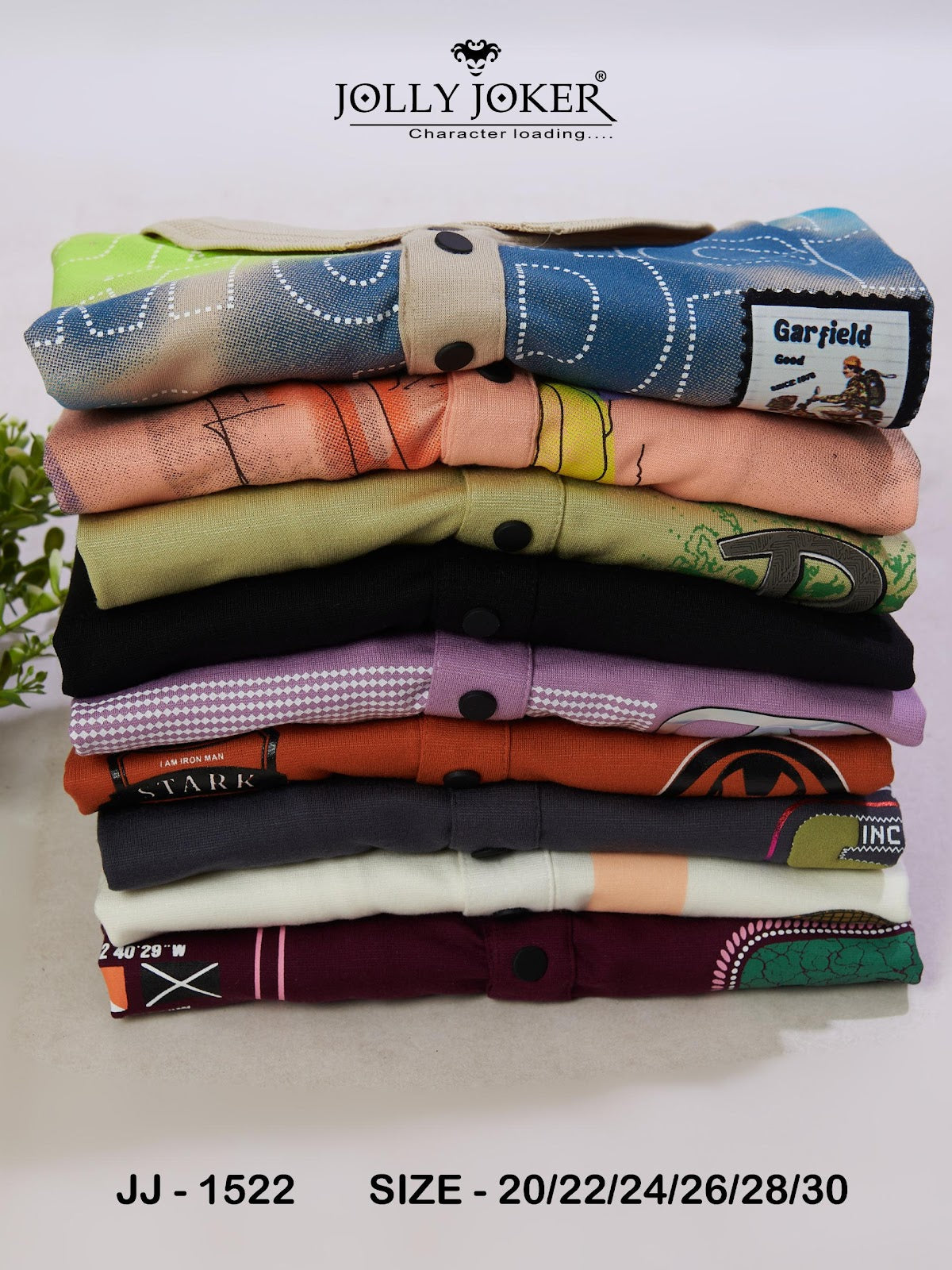 Jj 1522 Jolly Joker Tencil Boys Tshirt Supplier Gujarat