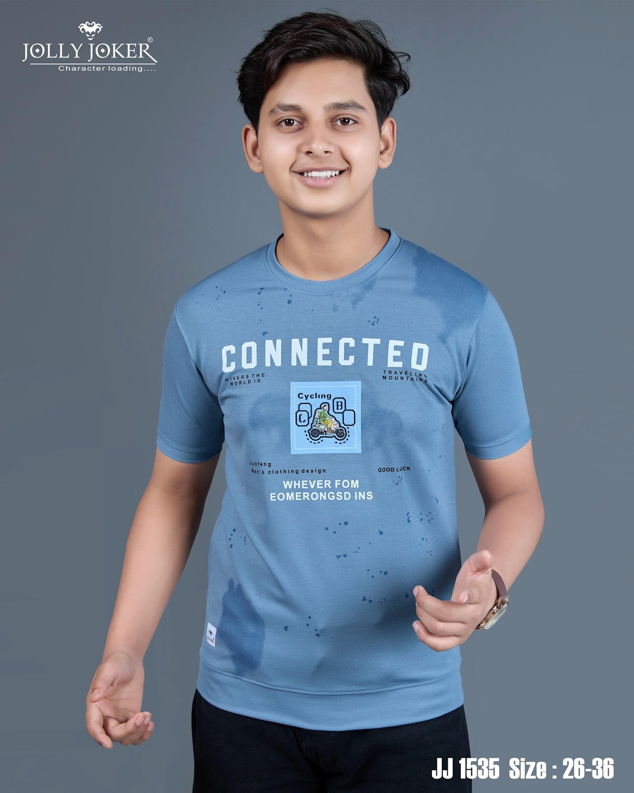 Jj 1535 Jolly Joker Imported Boys Tshirt Supplier Ahmedabad