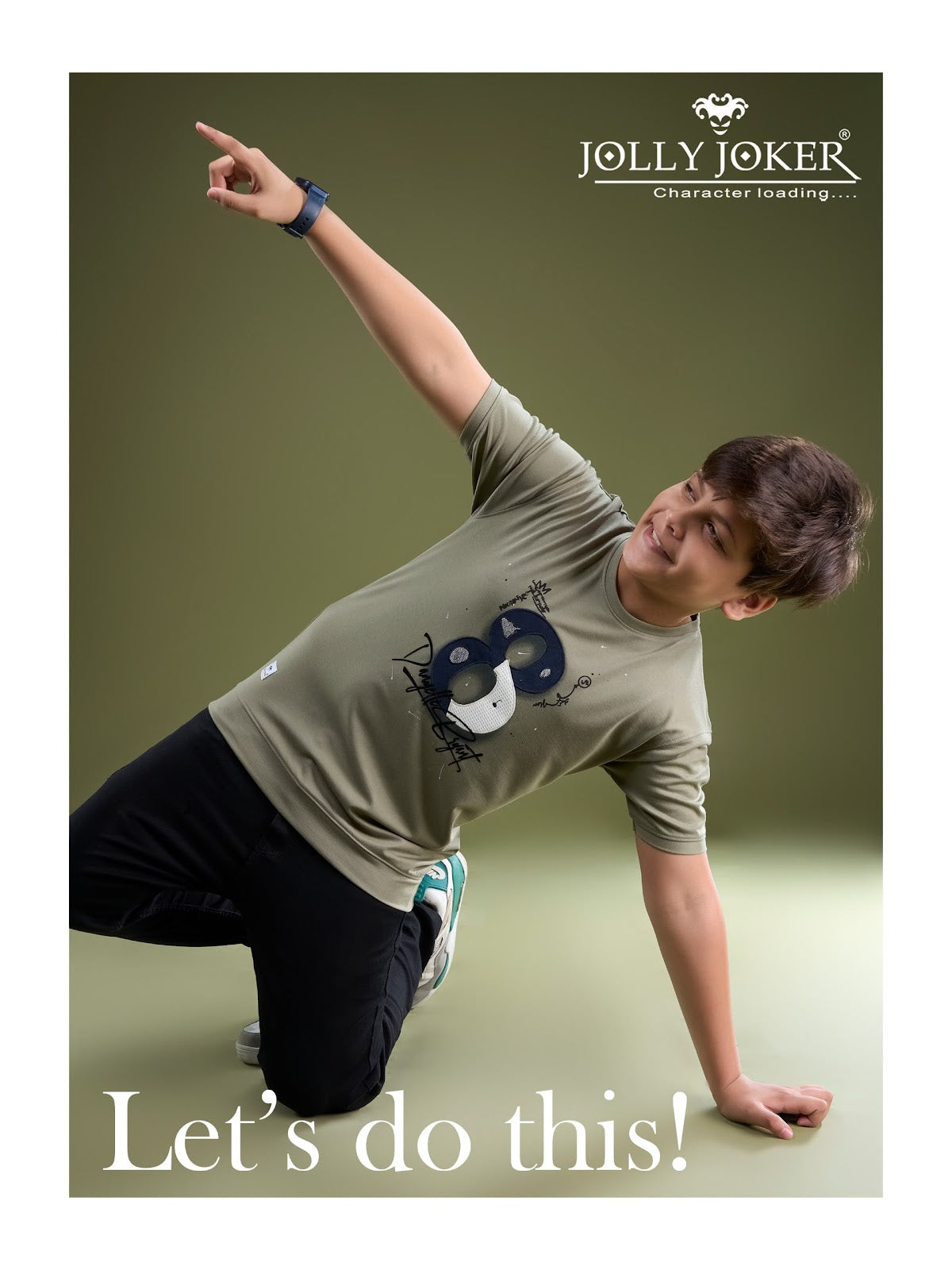 Jj 1542 Jolly Joker Tencil Boys Tshirt Wholesaler India