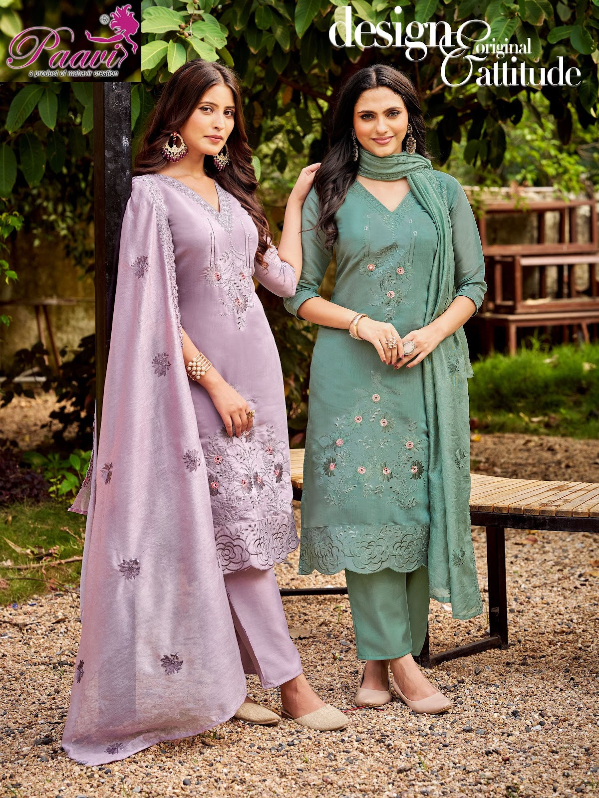 Jollet Paavi Mal Chanderi Readymade Pant Style Suits Wholesaler India