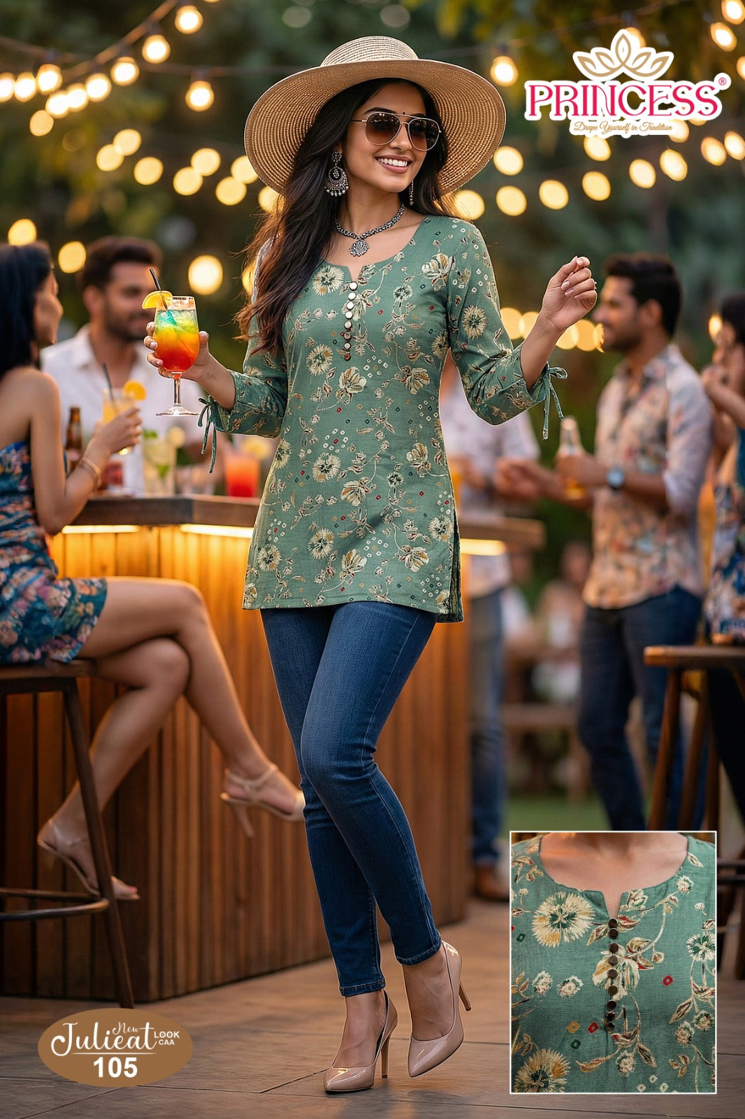 Julieat Princess Creation Vetican Short Kurtis Supplier Gujarat