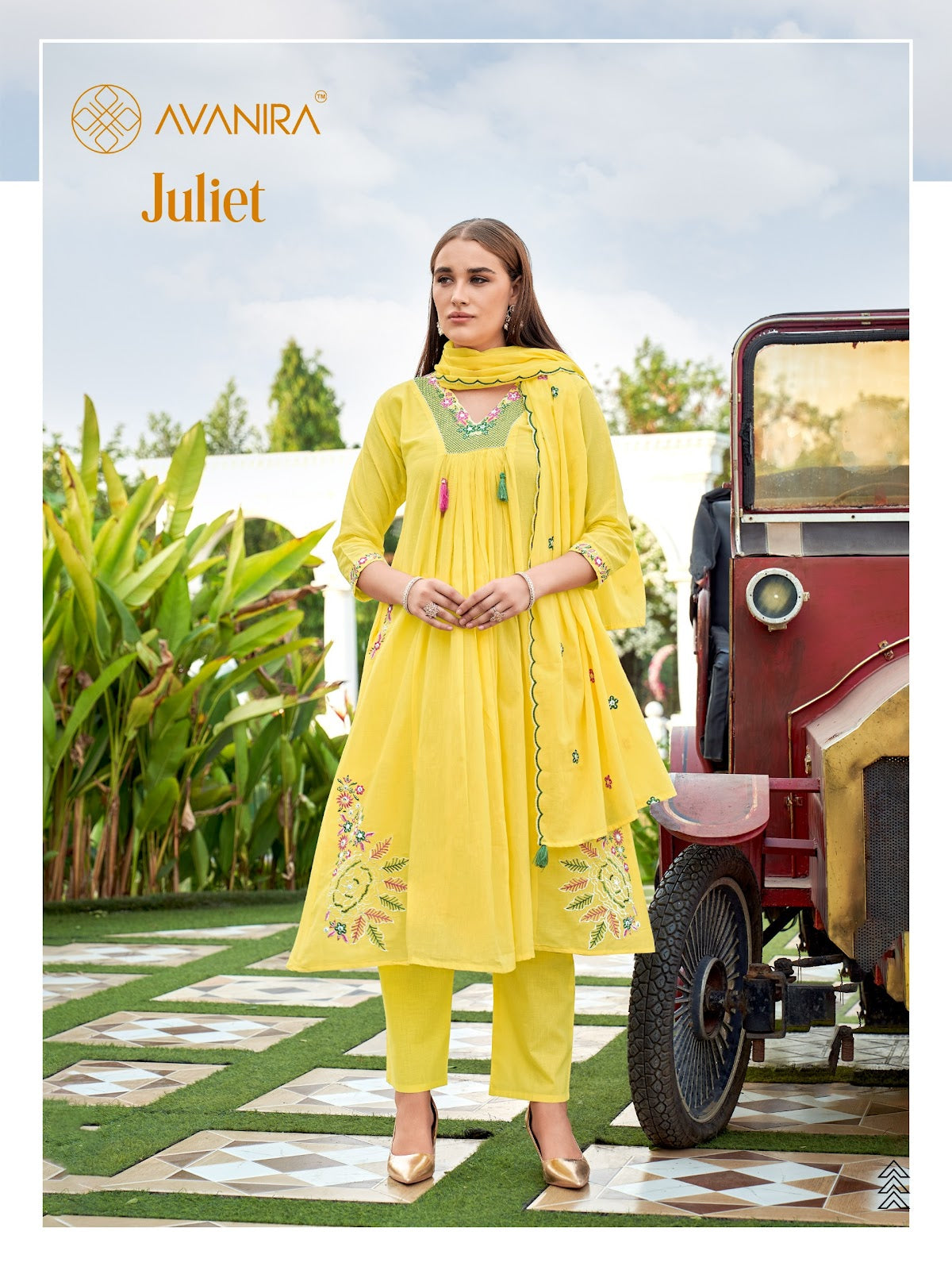 Juliet Avanira Mal Cotton Readymade Anarkali Suits Manufacturer