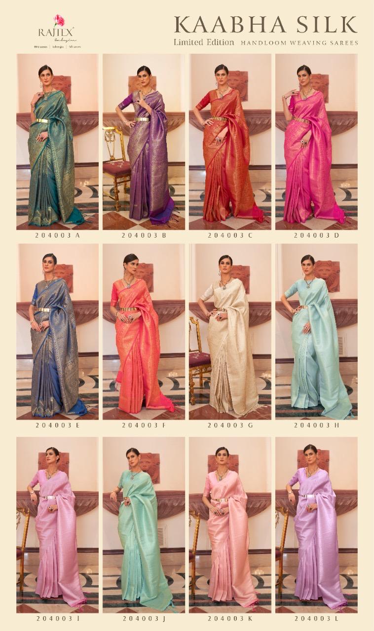 Kaabha Rajtex Handloom Weaving Sarees Supplier