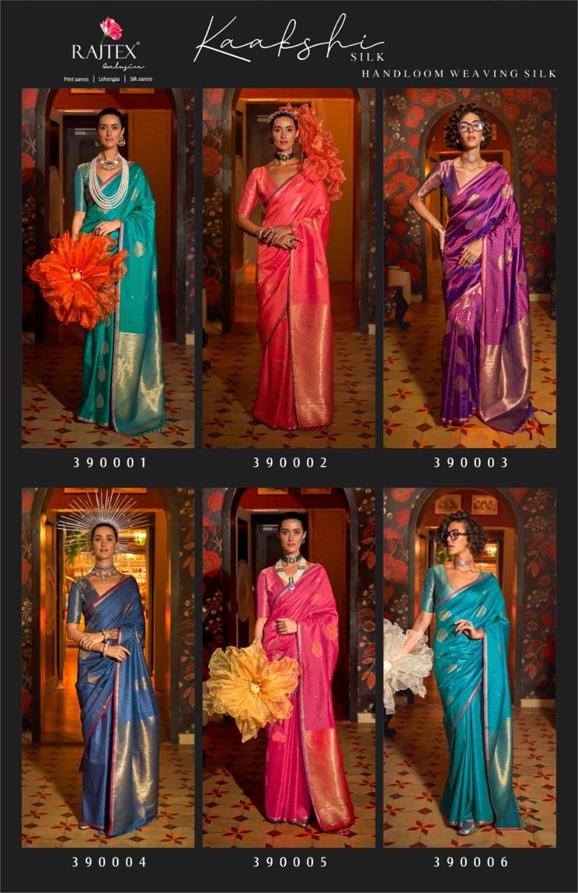 Kaakshi Silk Rajtex Handloom Sarees Wholesale Price