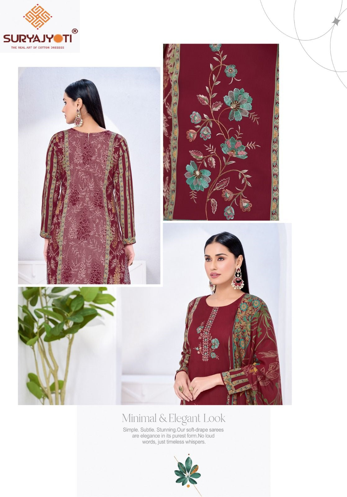 Kaamini Vol 3 Suryajyoti Jaam Satin Pant Style Suits Manufacturer Ahmedabad