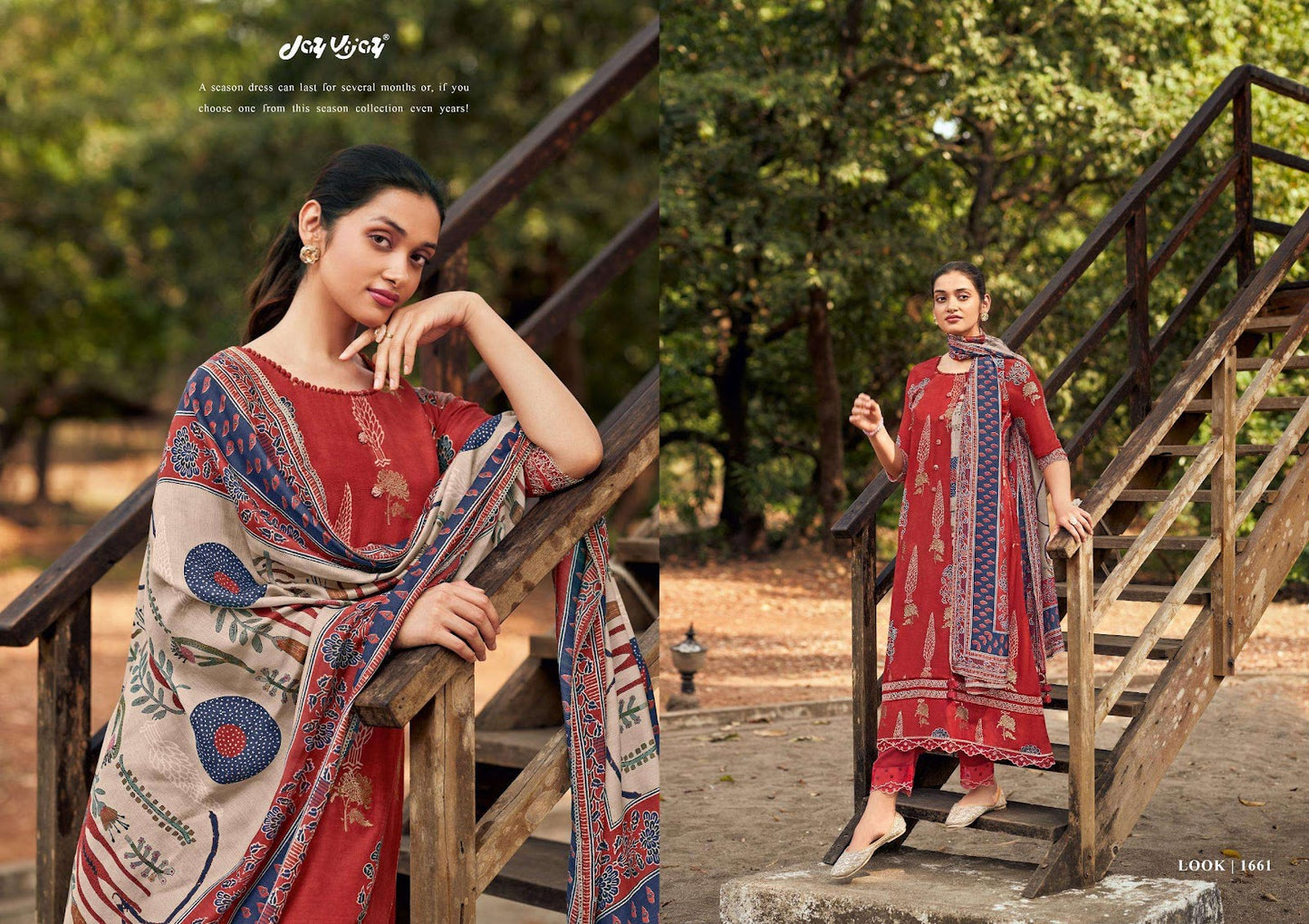 Kabeera Jay Vijay Pure Muslin Pant Style Suits Wholesale