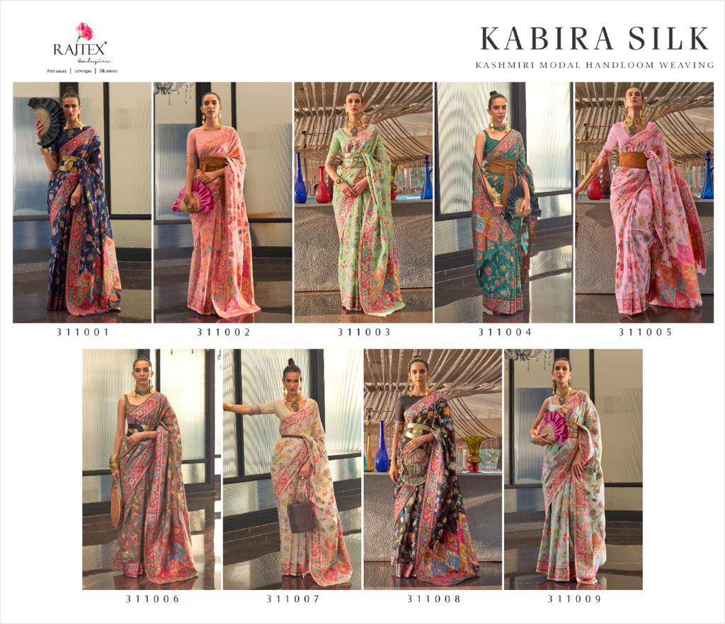 Kabira Silk Rajtex Handloom Weaving Sarees Wholesale Price
