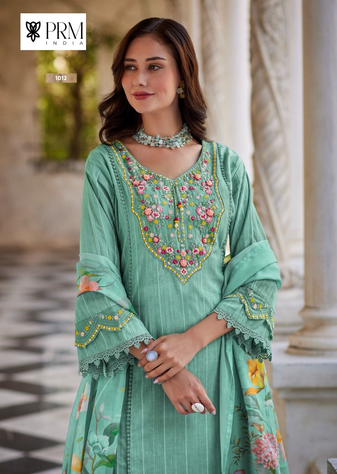 Kaia Prm India Pure Cotton Readymade Pant Style Suits Wholesale