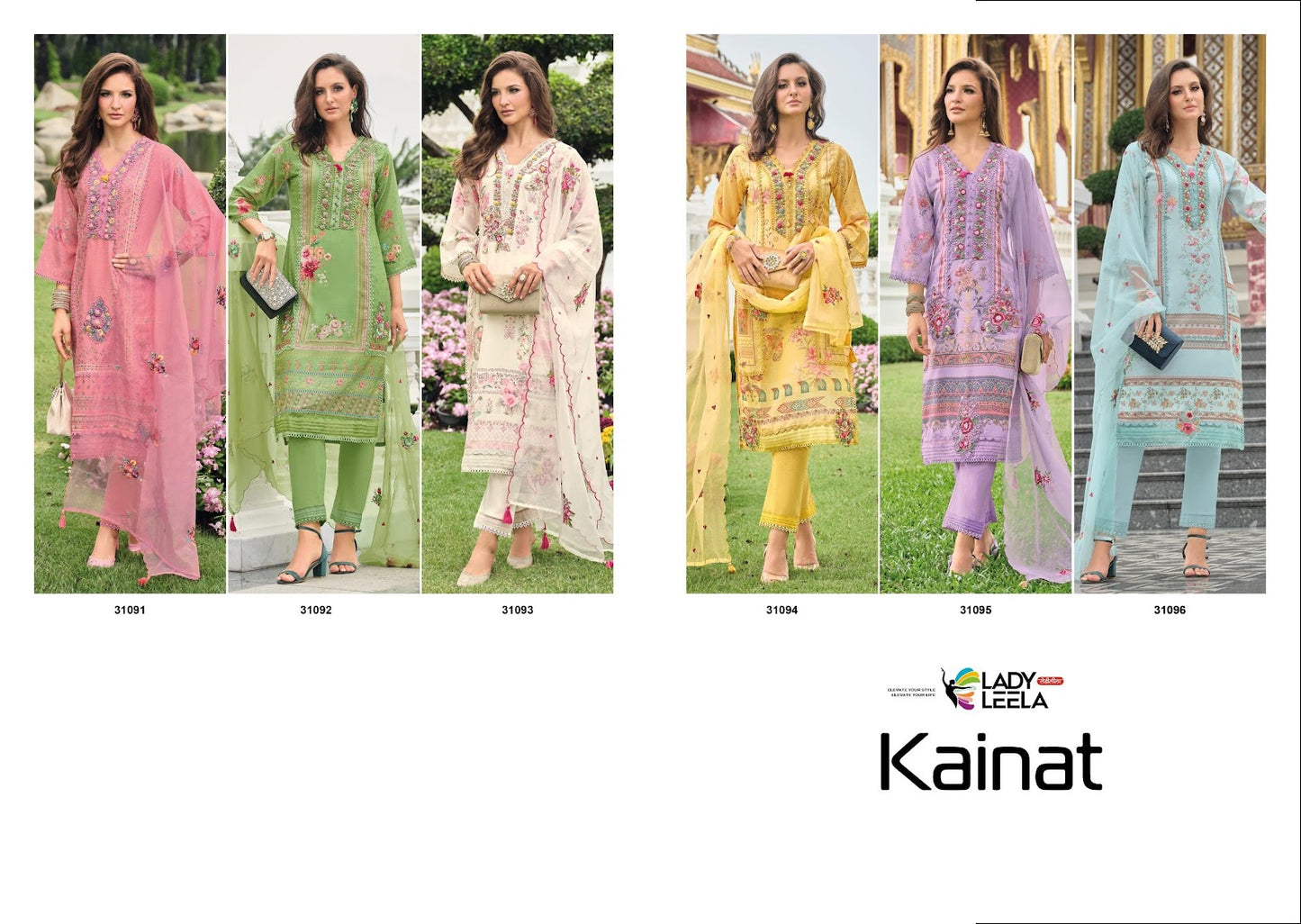 Kainat Ladyleela Muslin Readymade Pant Style Suits Wholesale Rate
