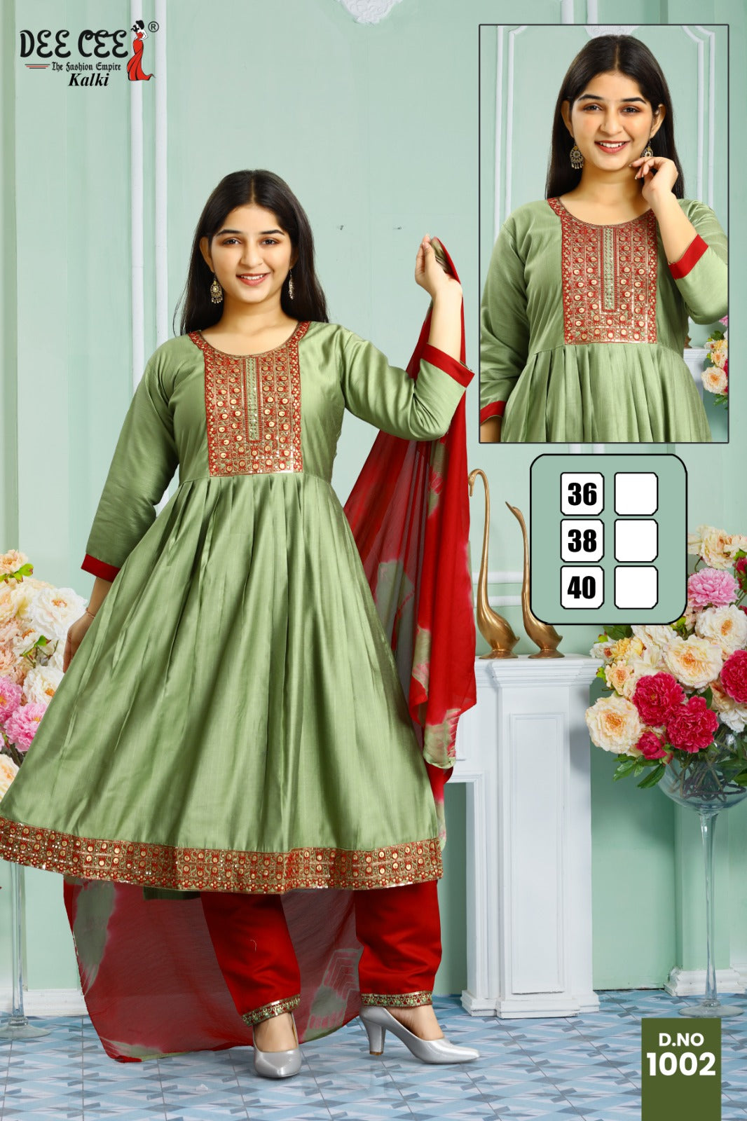 Kalki Deecee Vetican Girls Readymade Pant Suits Wholesaler Ahmedabad