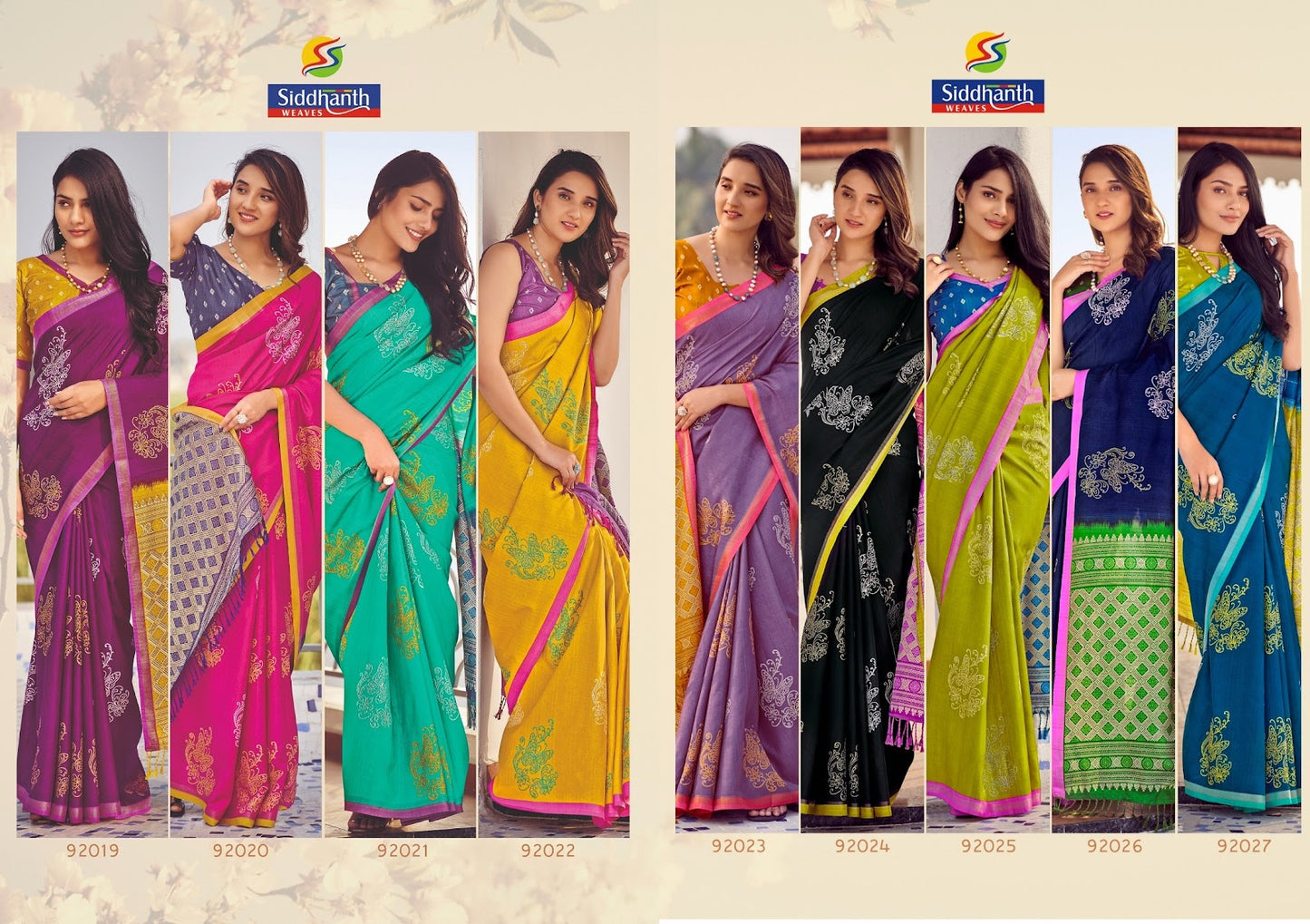 Kalki Prints Part 3 Siddhanth Handloom Sarees Wholesale Rate