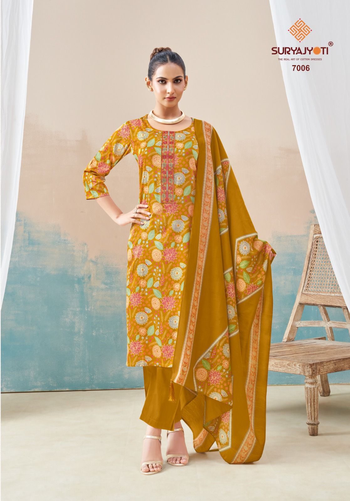 Kalki Stitch Vol 7 Suryajyoti Jaam Satin Readymade Pant Style Suits Wholesale Rate