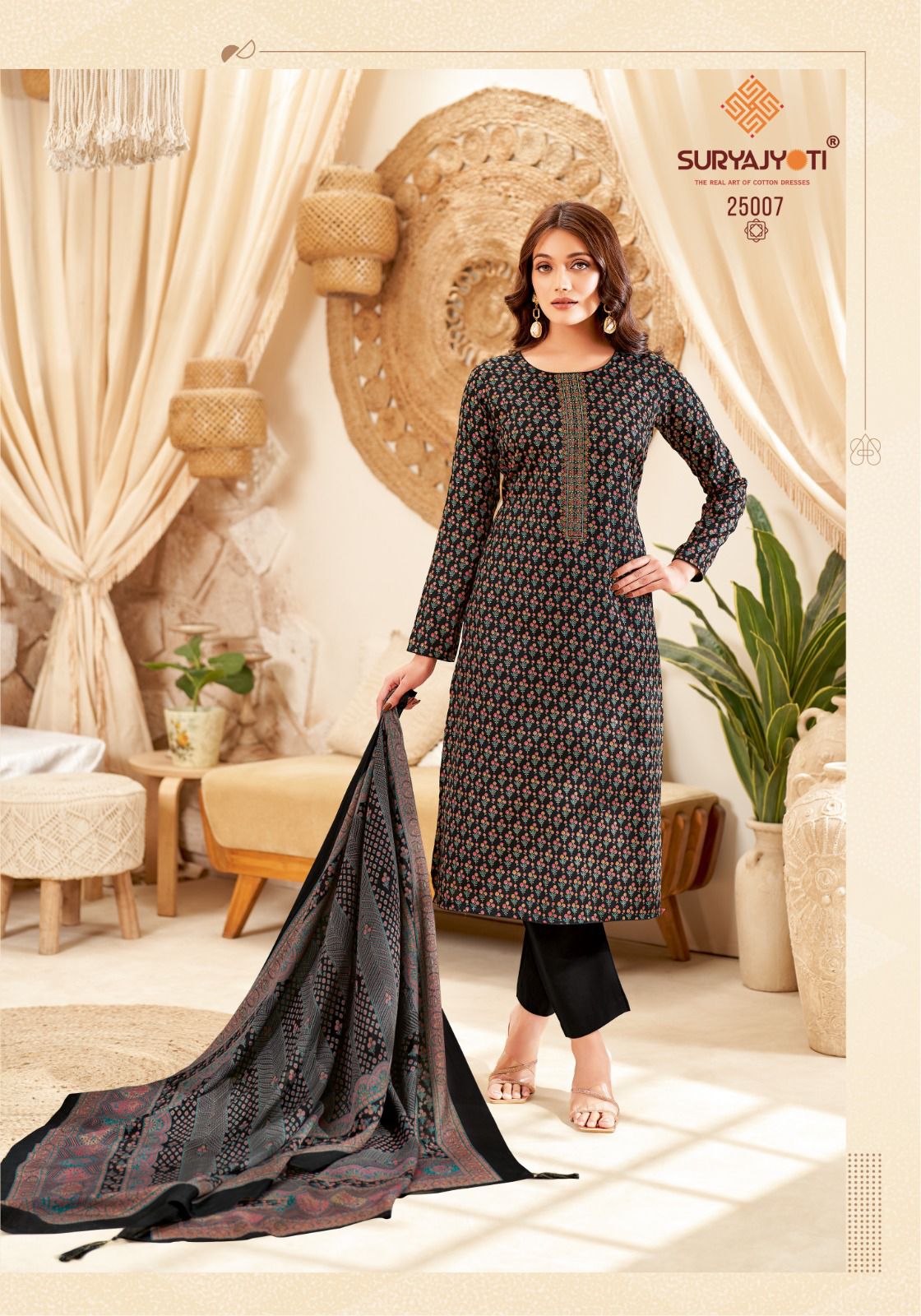 Kalki Vol 25 Suryajyoti Jam Satin Pant Style Suits Wholesaler