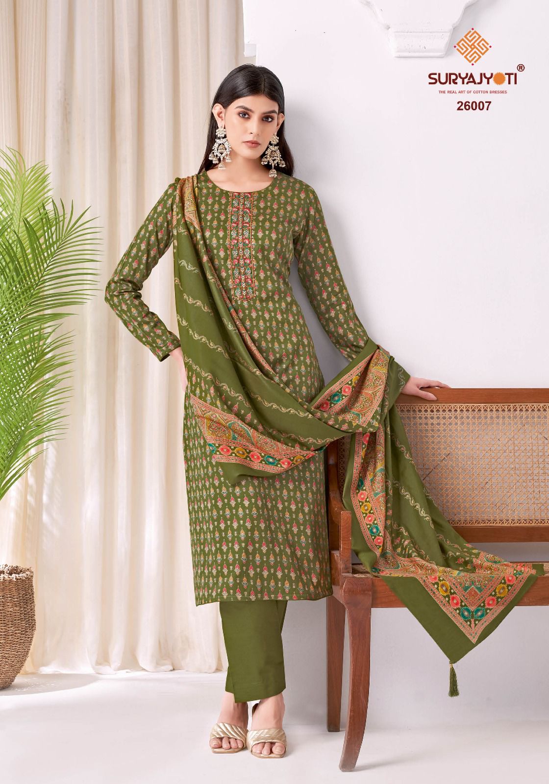 Kalki Vol 26 Suryajyoti Jam Satin Pant Style Suits Exporter India