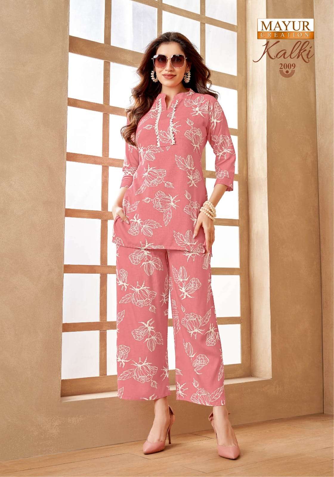 Kalki Vol 2 Mayur Creation Heavy Rayon Co Ord Set Manufacturer Gujarat