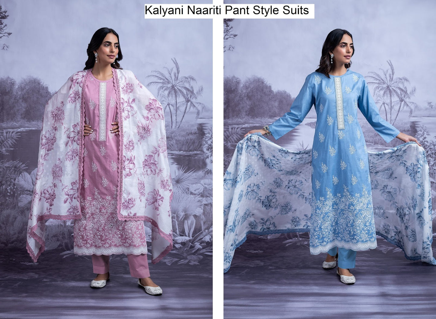 Kalyani Naariti Cotton Pant Style Suits Wholesale Price