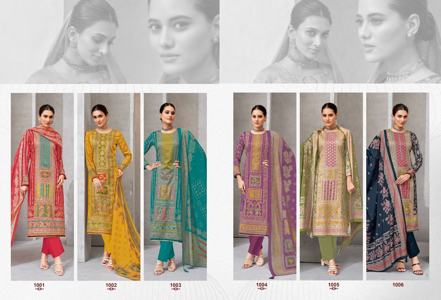 Kamakshi Vol 1 Suryajyoti Jaam Satin Pant Style Suits Wholesale Price