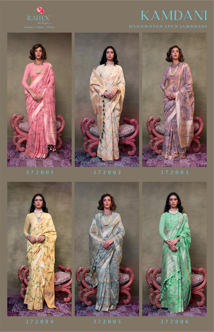 Kamdani Rajtex Spun Cotton Sarees Wholesaler India
