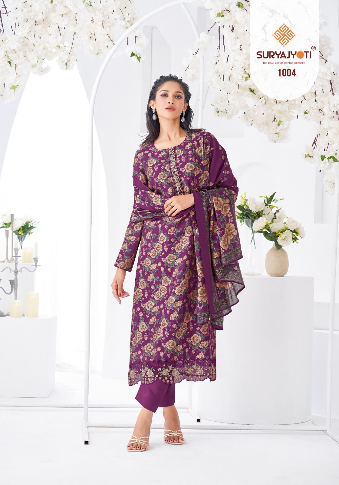 Kamla Vol 1 Suryajyoti Modal Pant Style Suits Exporter Ahmedabad