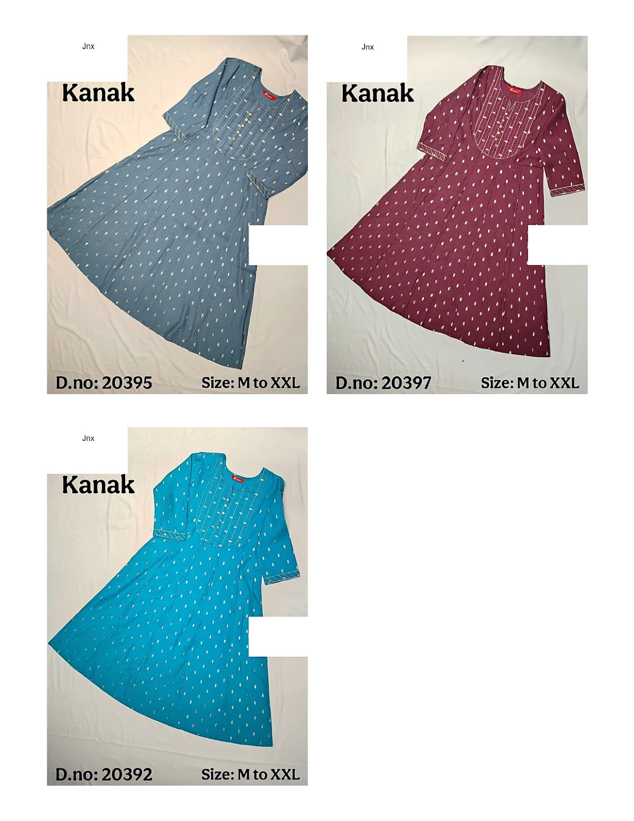 Kanak Jnx Kurtis Manufacturer Gujarat