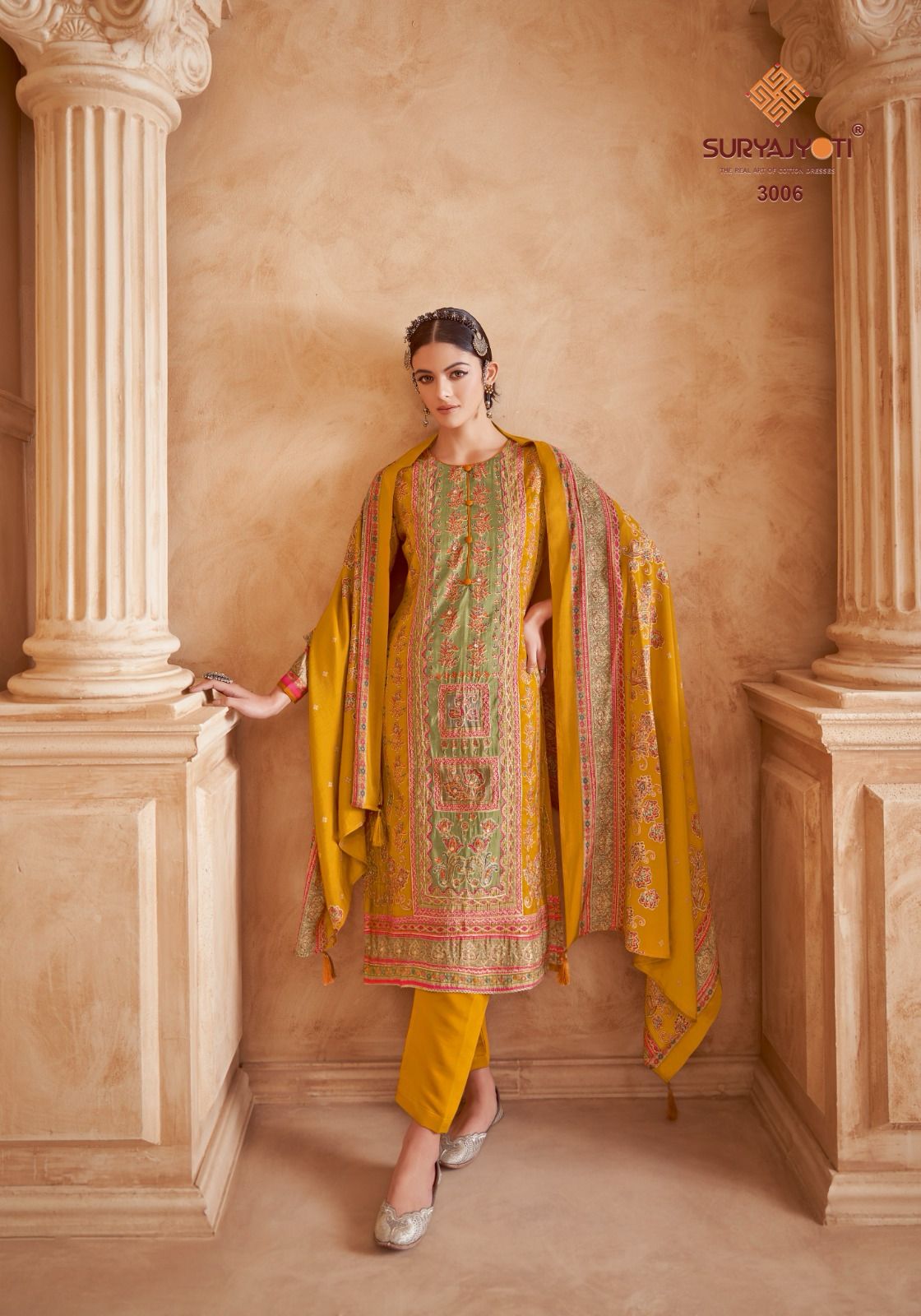 Kanchan Vol 3 Suryajyoti Modal Pant Style Suits Exporter