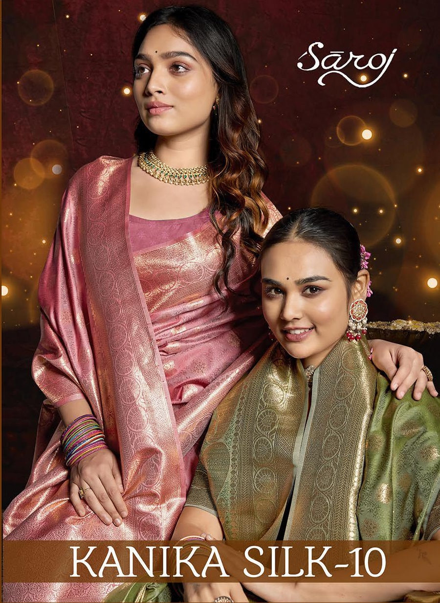 Kanika Silk Vol 10 Saroj Sarees Manufacturer India