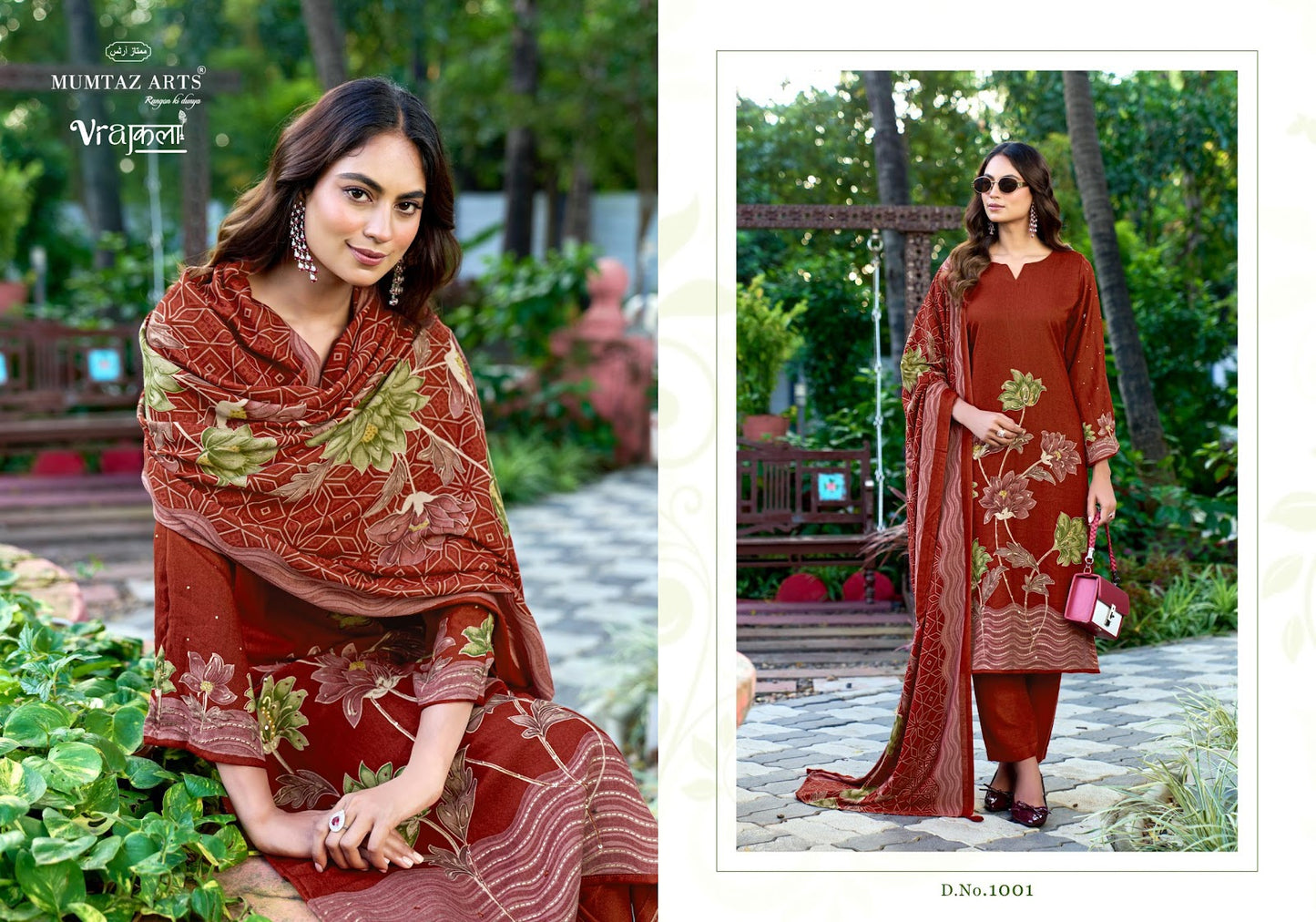 Kashmir Kali Mumtaz Arts Pashmina Suits Manufacturer Gujarat