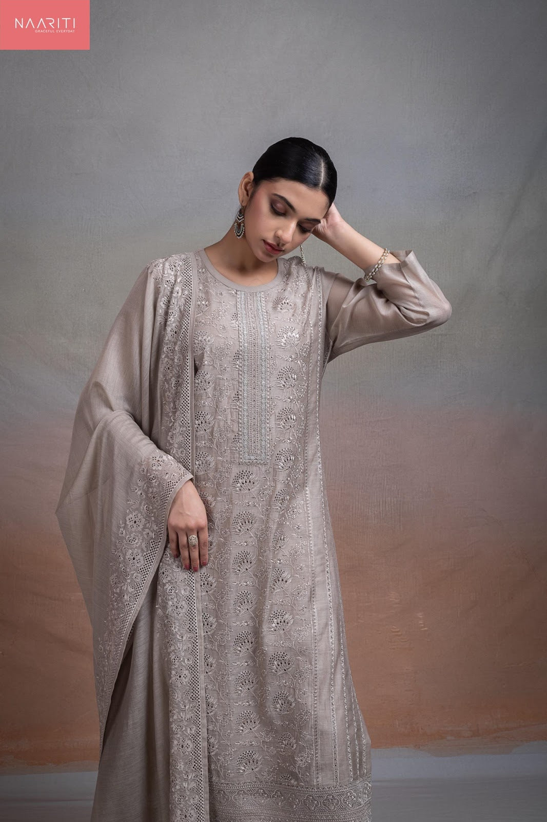 Kasmiya Naariti Banarasi Pant Style Suits Wholesaler Gujarat