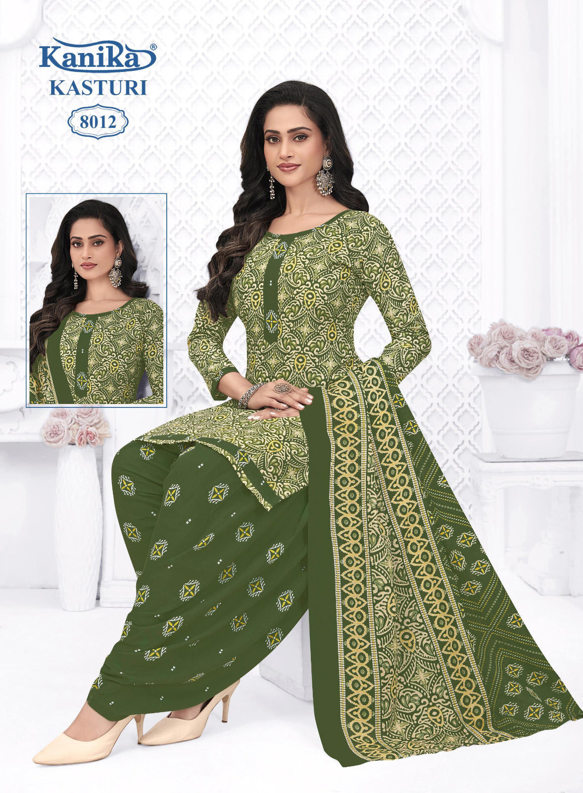 Kasturi Vol 8 Kanika Readymade Cotton Patiyala Suits Wholesaler Gujarat