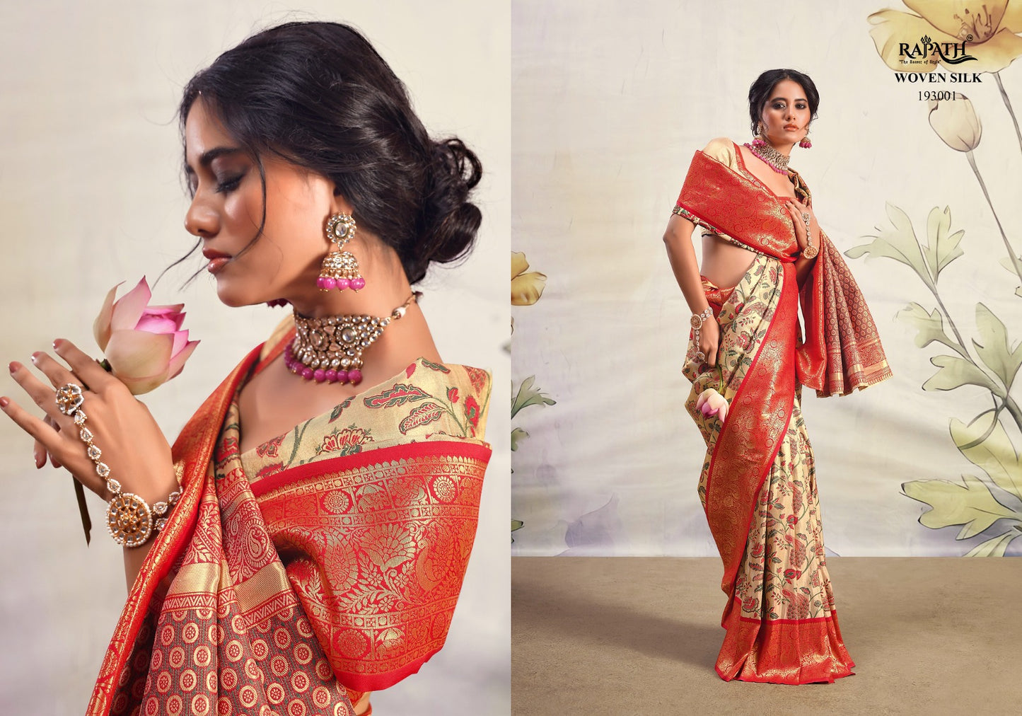 Kaval Rajpath Silk Sarees Exporter Ahmedabad