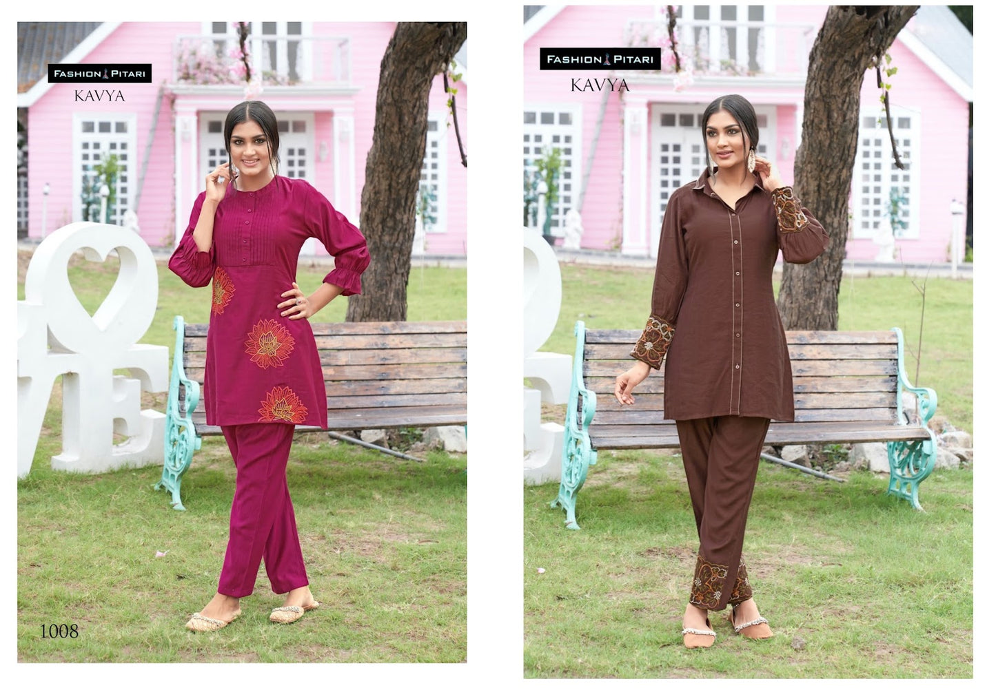 Kavya Fashion Pitari Gadwal Silk Co Ord Set Wholesaler