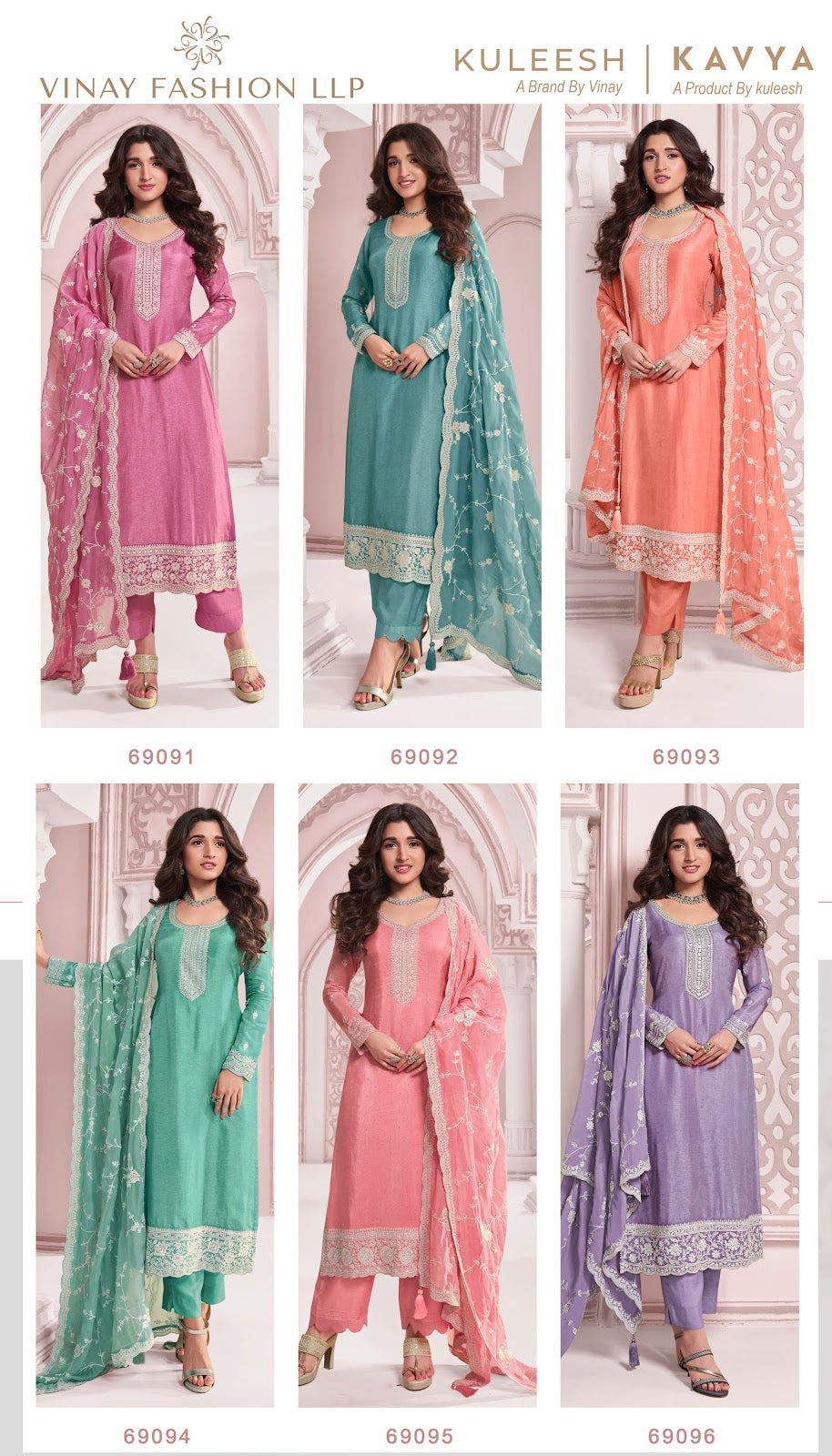 Kavya Vinay Fashion Llp Dola Pant Style Suits Wholesaler