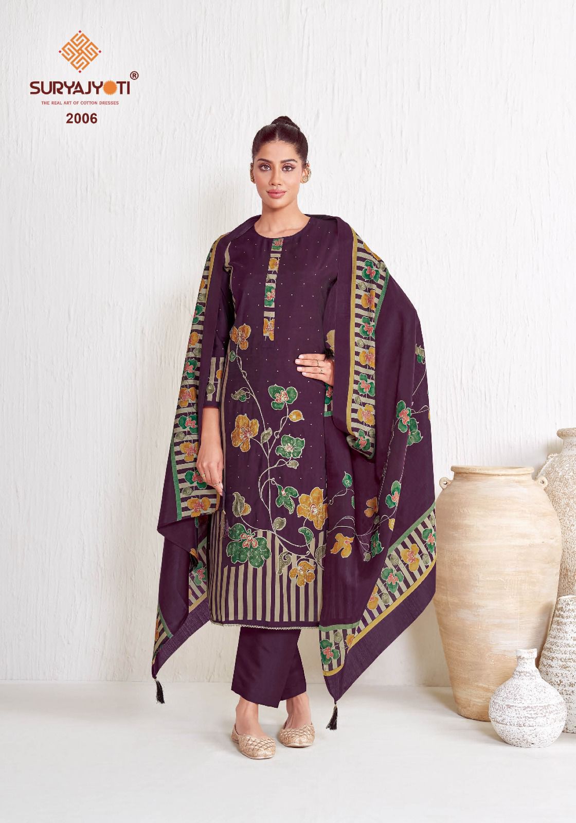 Kavya Vol 2 Suryajyoti Modal Pant Style Suits Supplier Gujarat