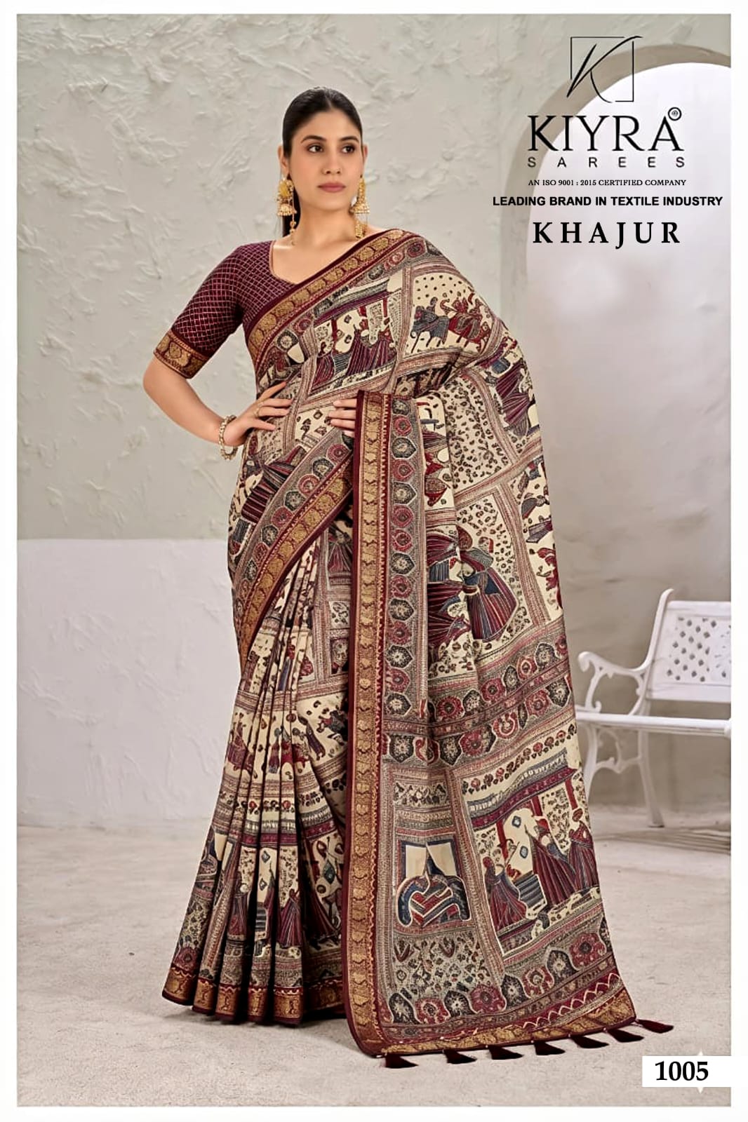 Khajur Kiyra Sarees Supplier