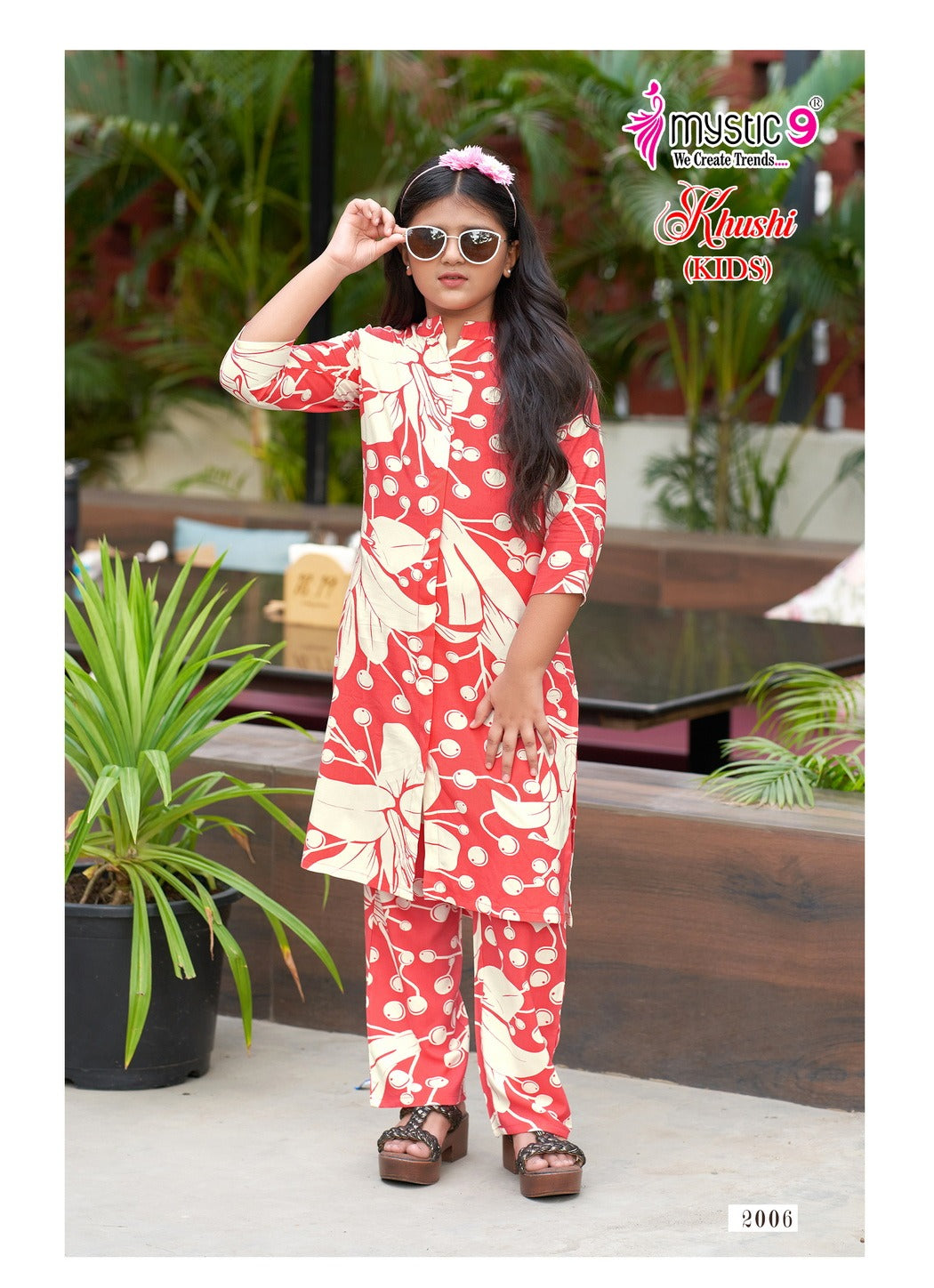 Khushi Vol 2 Mystic 9 Viscose Girls Co Ord Set Wholesaler India