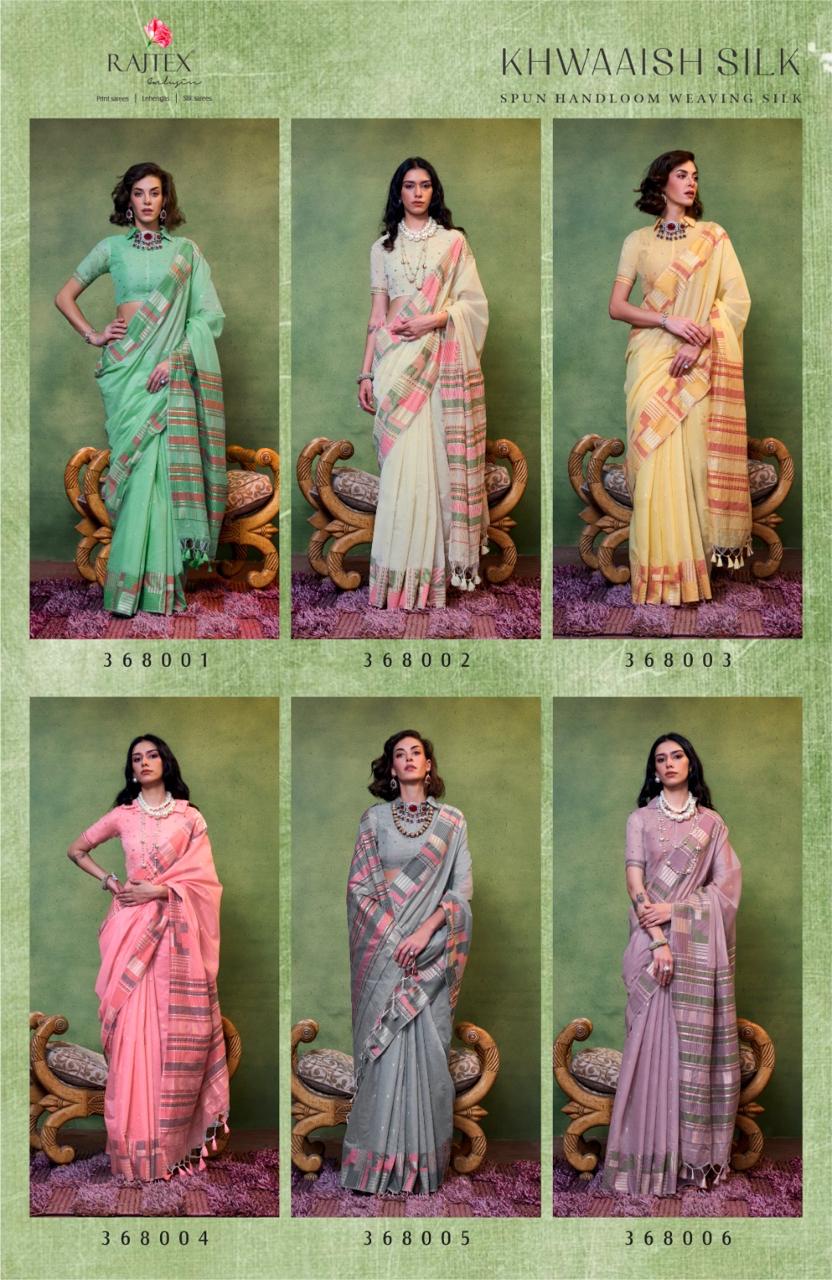 Khwaaish Rajtex Spun Cotton Sarees Supplier India